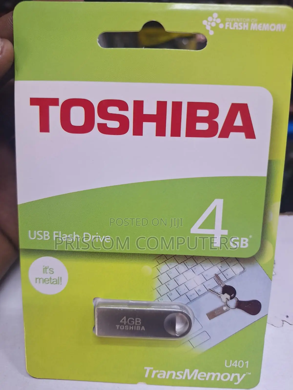 Toshiba USB Flash Disk, 3.0 Toshiba 4GB USB Flash Disk