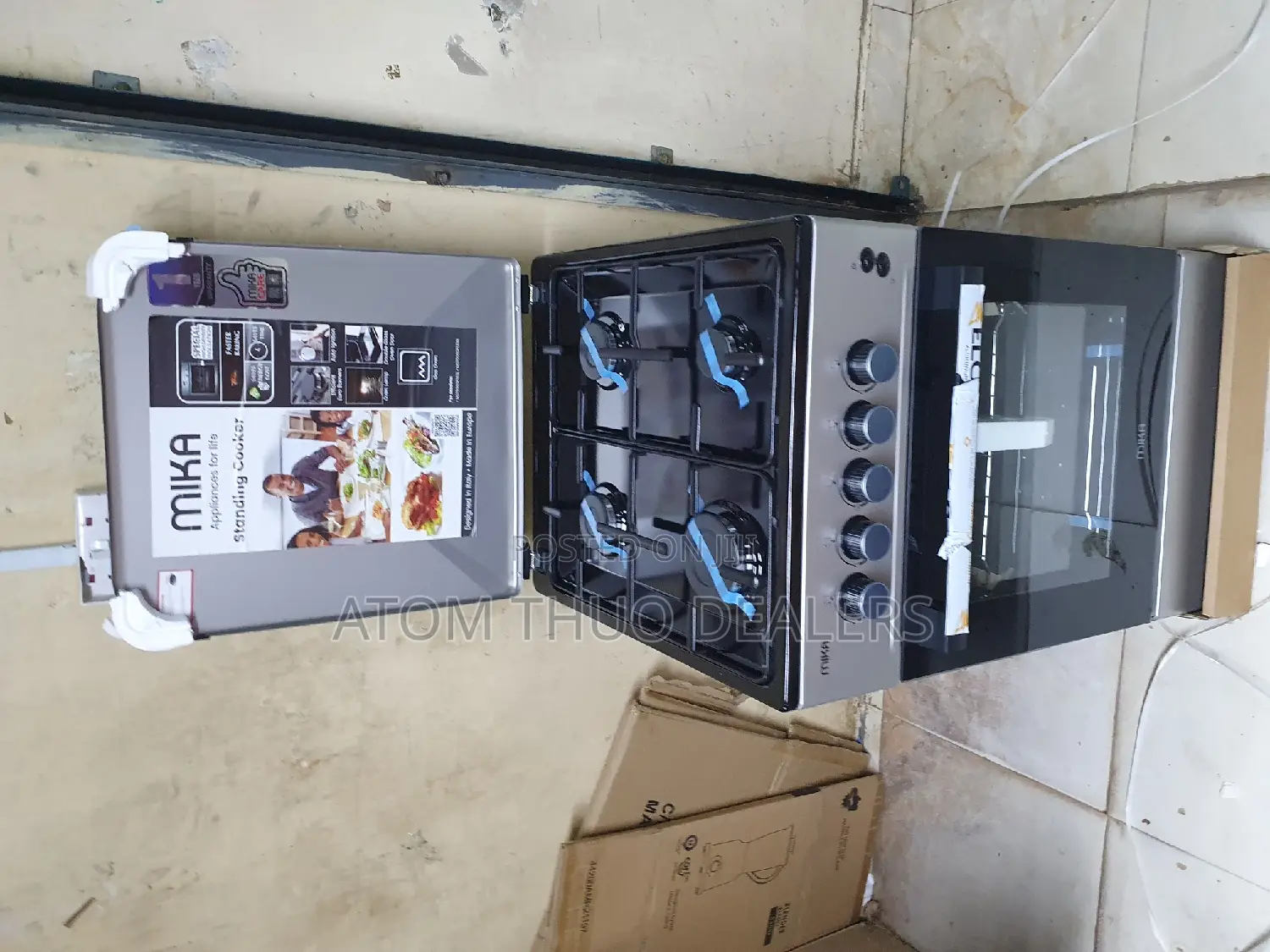 Mika 50 by 60 3 + 1 Electric Oven With Grill.