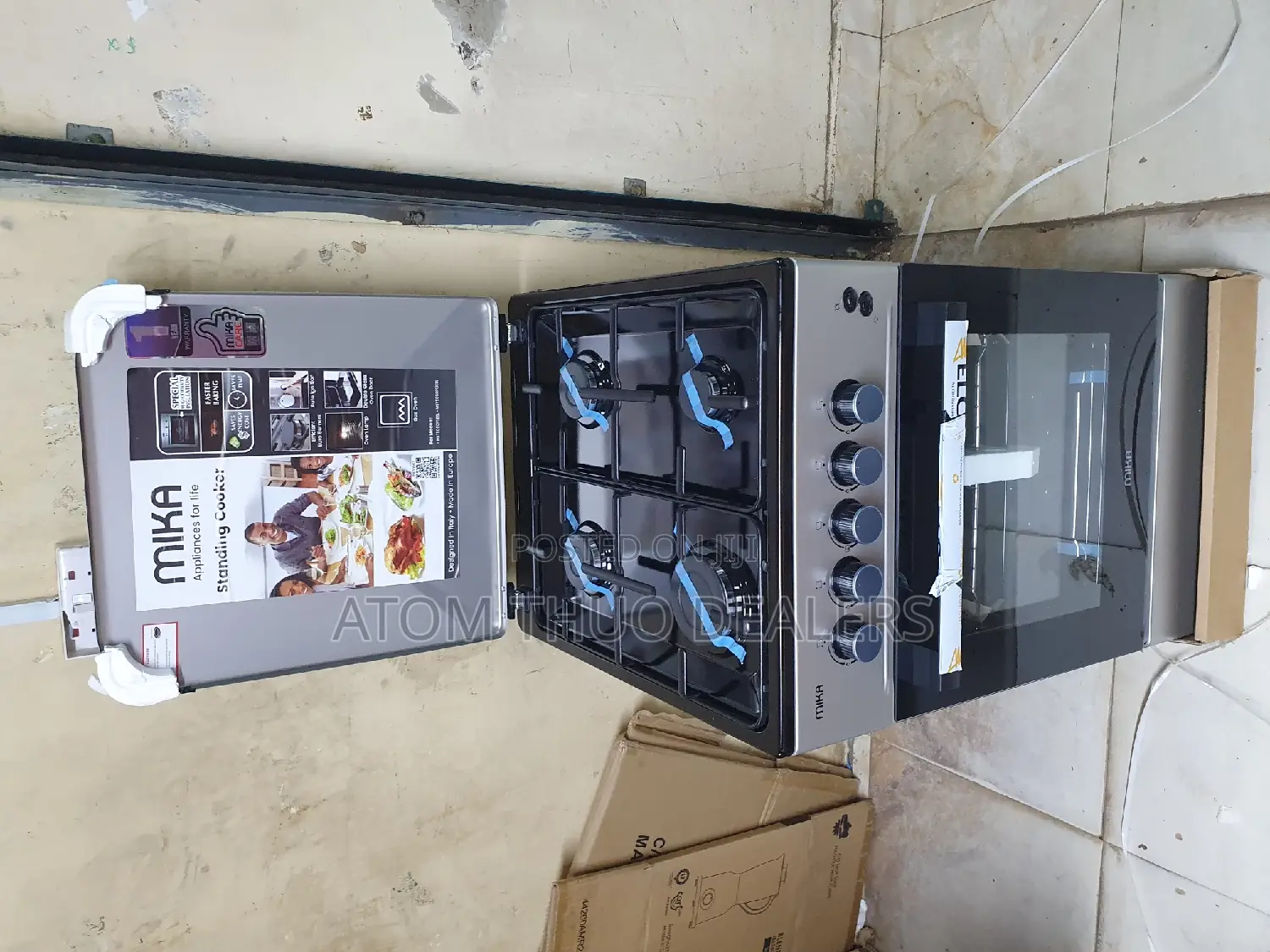 Mika 50 by 60 3 + 1 Electric Oven With Grill.