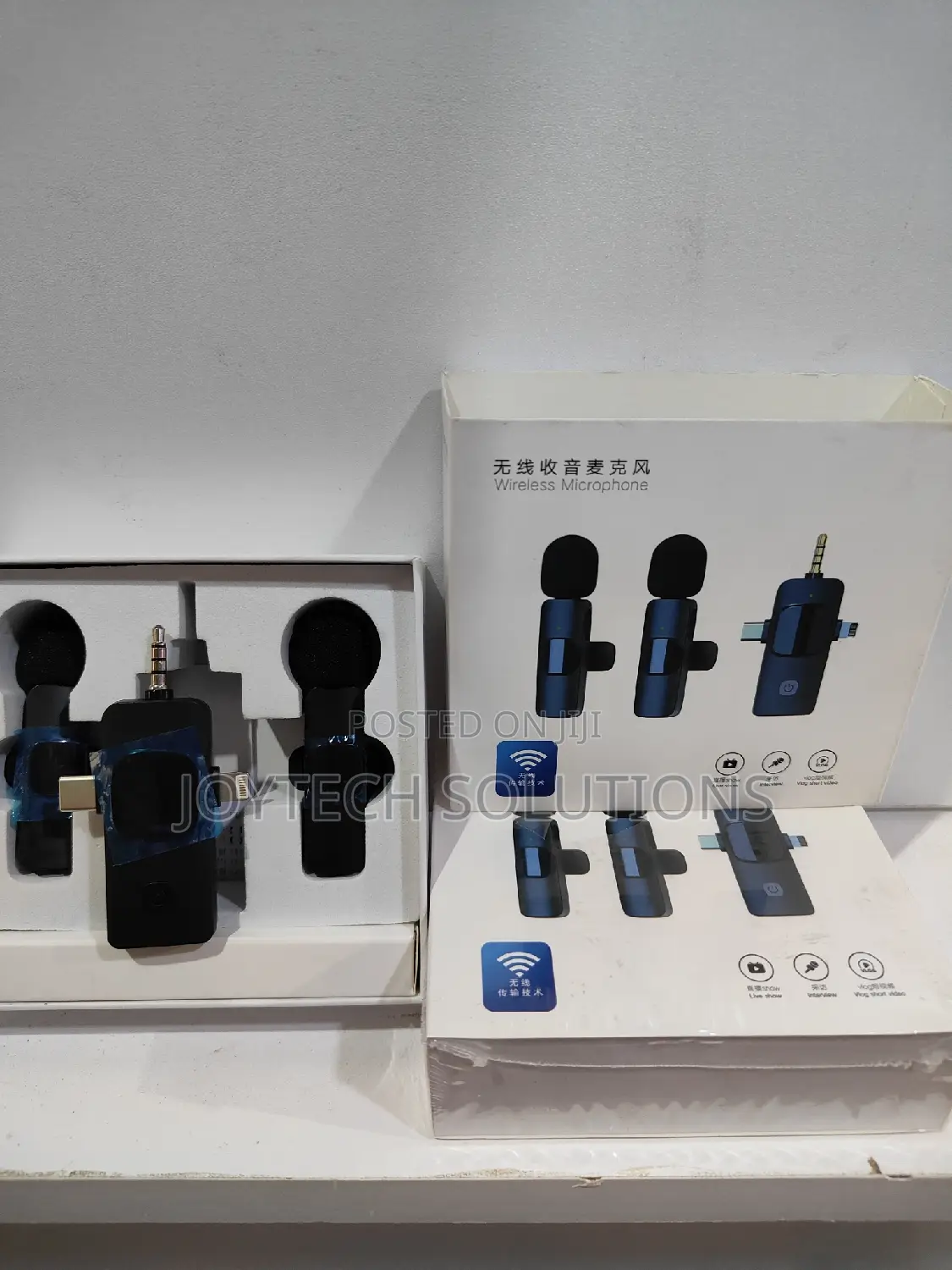 iPhone Wireless Microphone Recording Mic. Type C and Jack