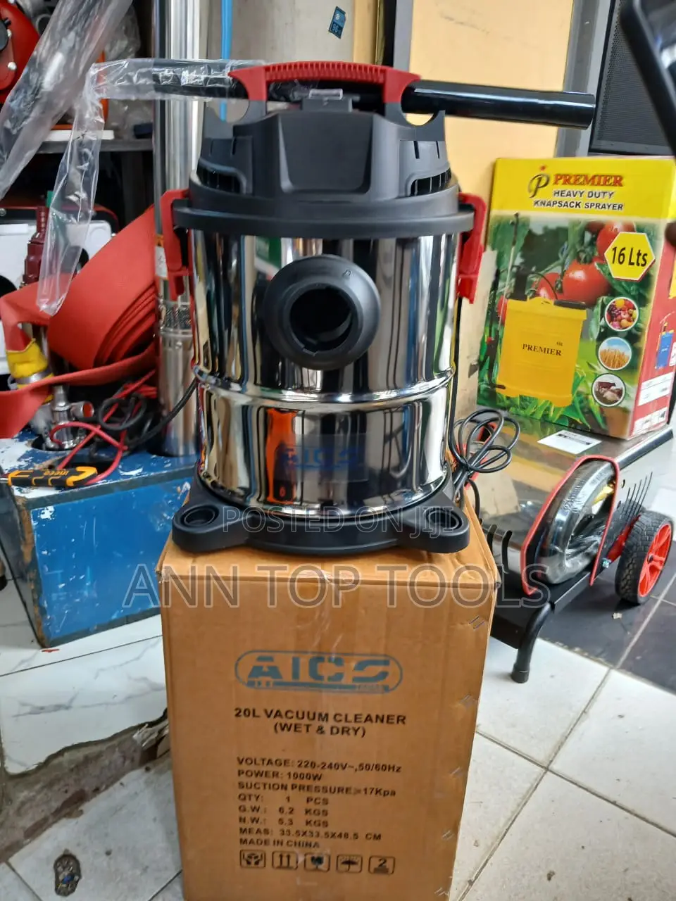 20 Litres Aico Dry and Wet Vacuum Cleaner