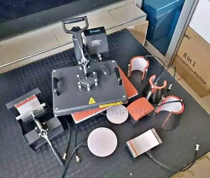 Combo Heat Press Machine (8 In 1),Sublimation Heat Press