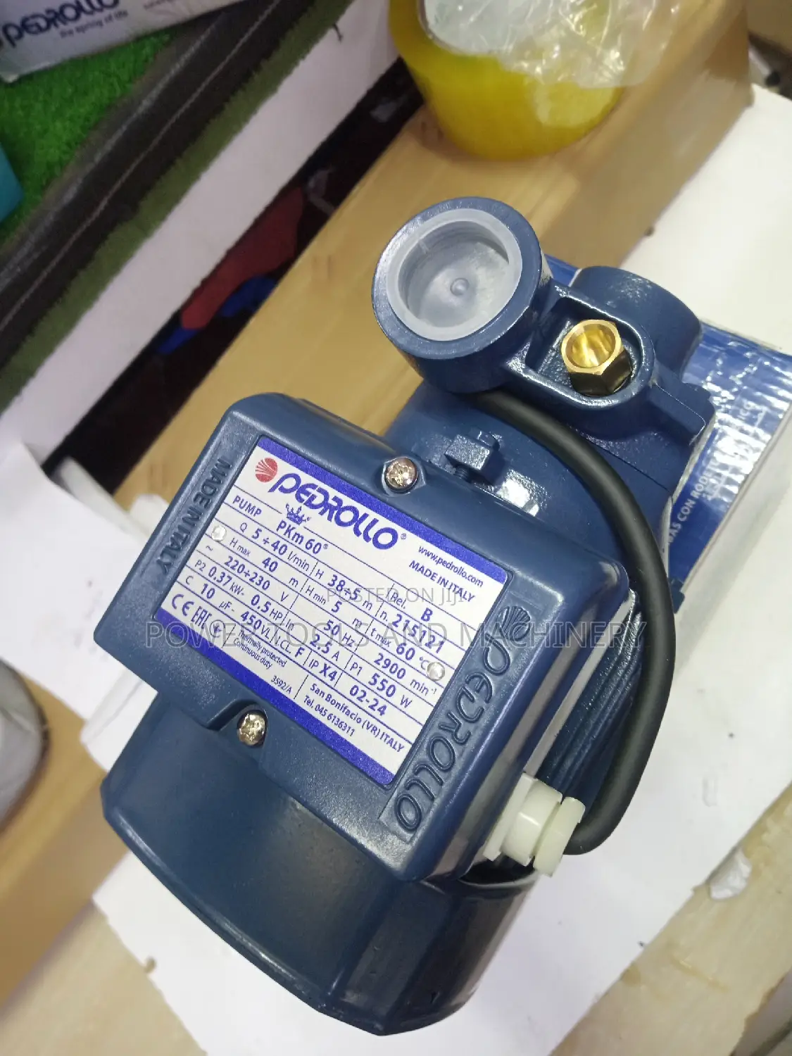 Powerful Pedrollo Booster Pump 0.5hp