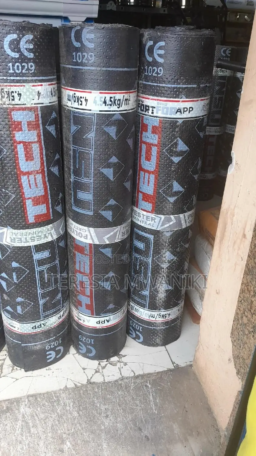 Mineral Finish Insutech Membrane.Waterproofing Solution