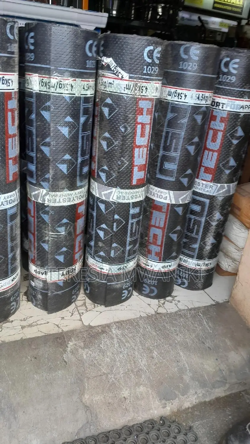 Mineral Finish Insutech Membrane.Waterproofing Solution