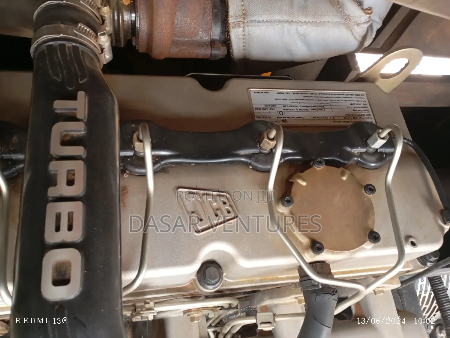 Ex UK Generator 65kva JCB Brand