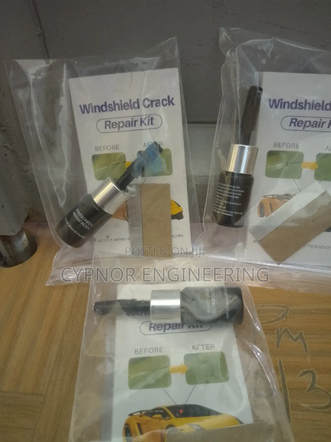 Cracked Restoration Windshield Repair Kit