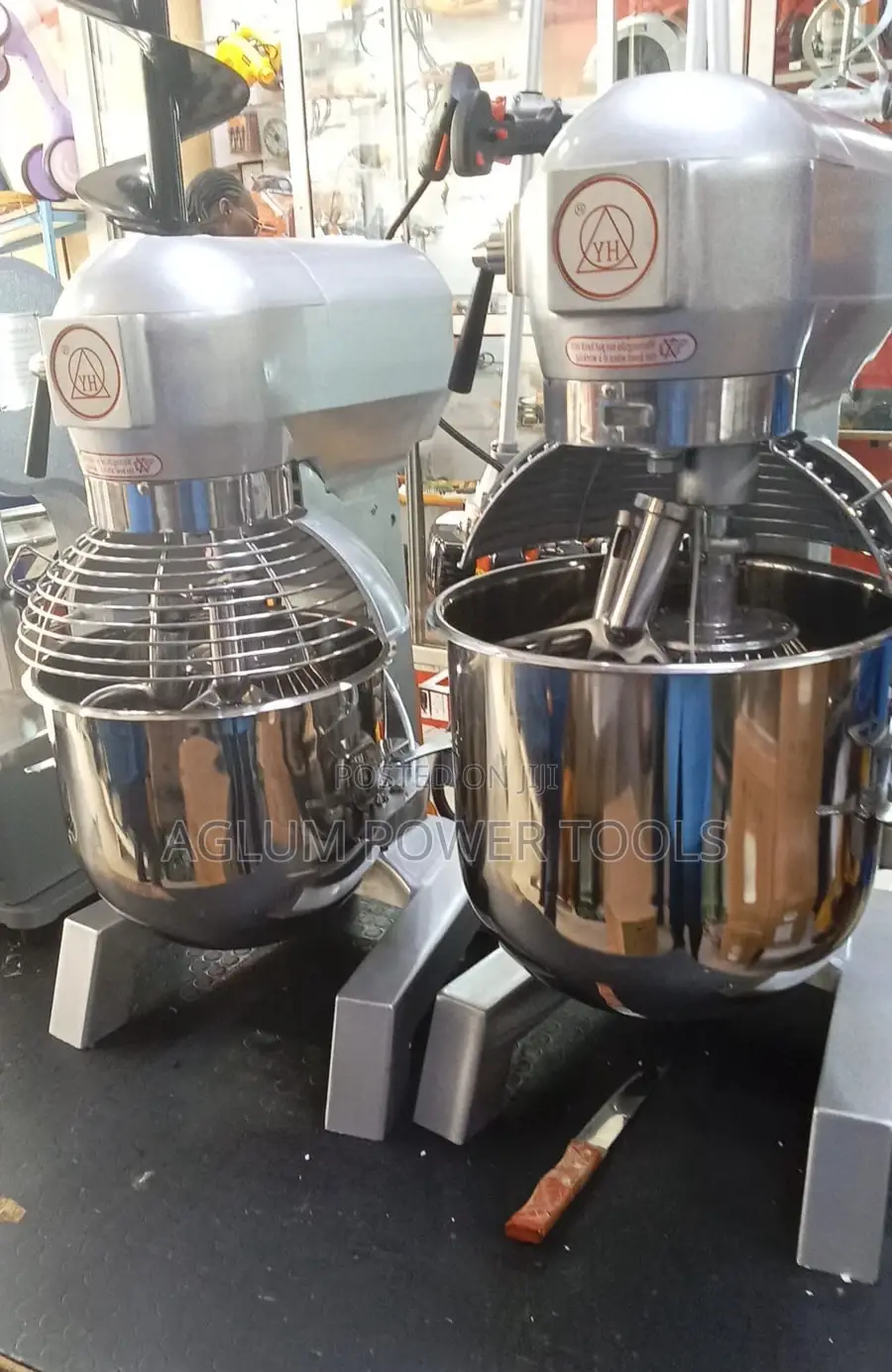 Dough Mixer 30L 20L. Stainless