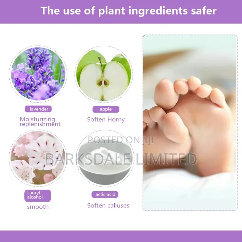 Foot Mask Feet Peeling Exfoliating Remove Dead Skin Pedicure