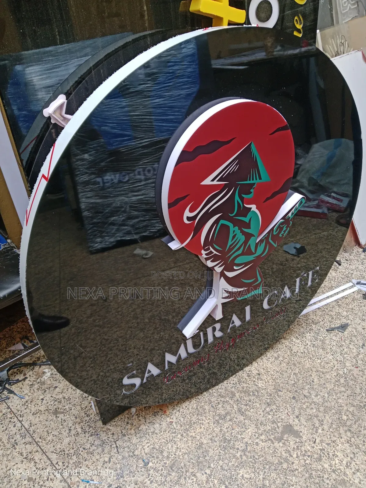 3d-2d Outdoor Signage