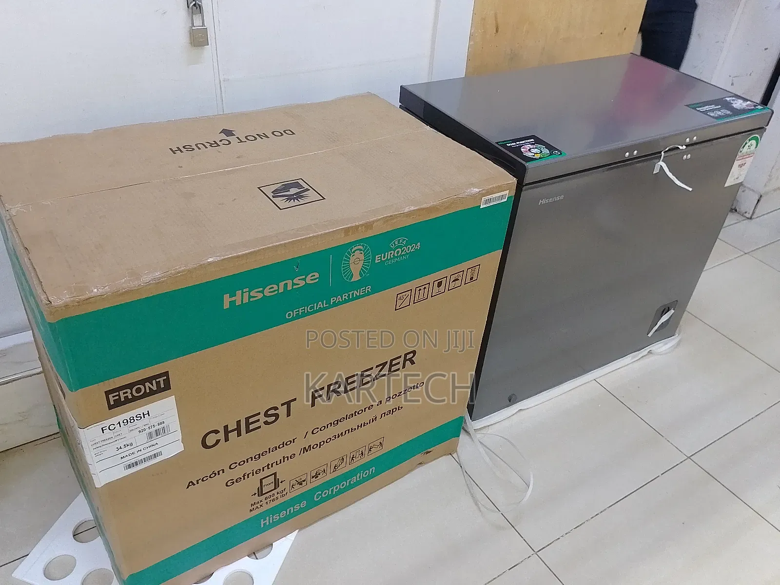 Hisense 189 Litres Chest Freezer FC198SH