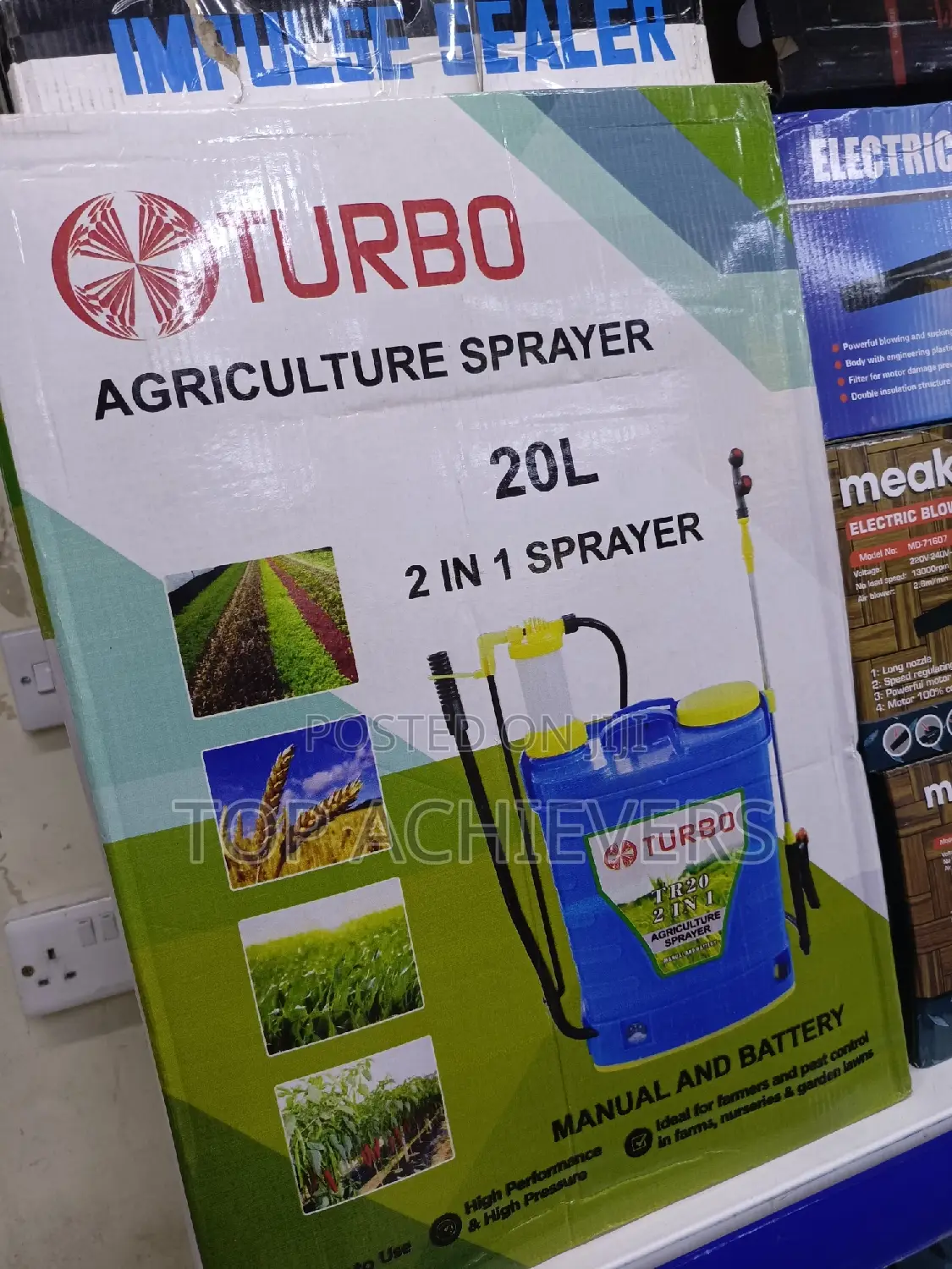 Agriculture Sprayer 2in1(Manual and Battery)