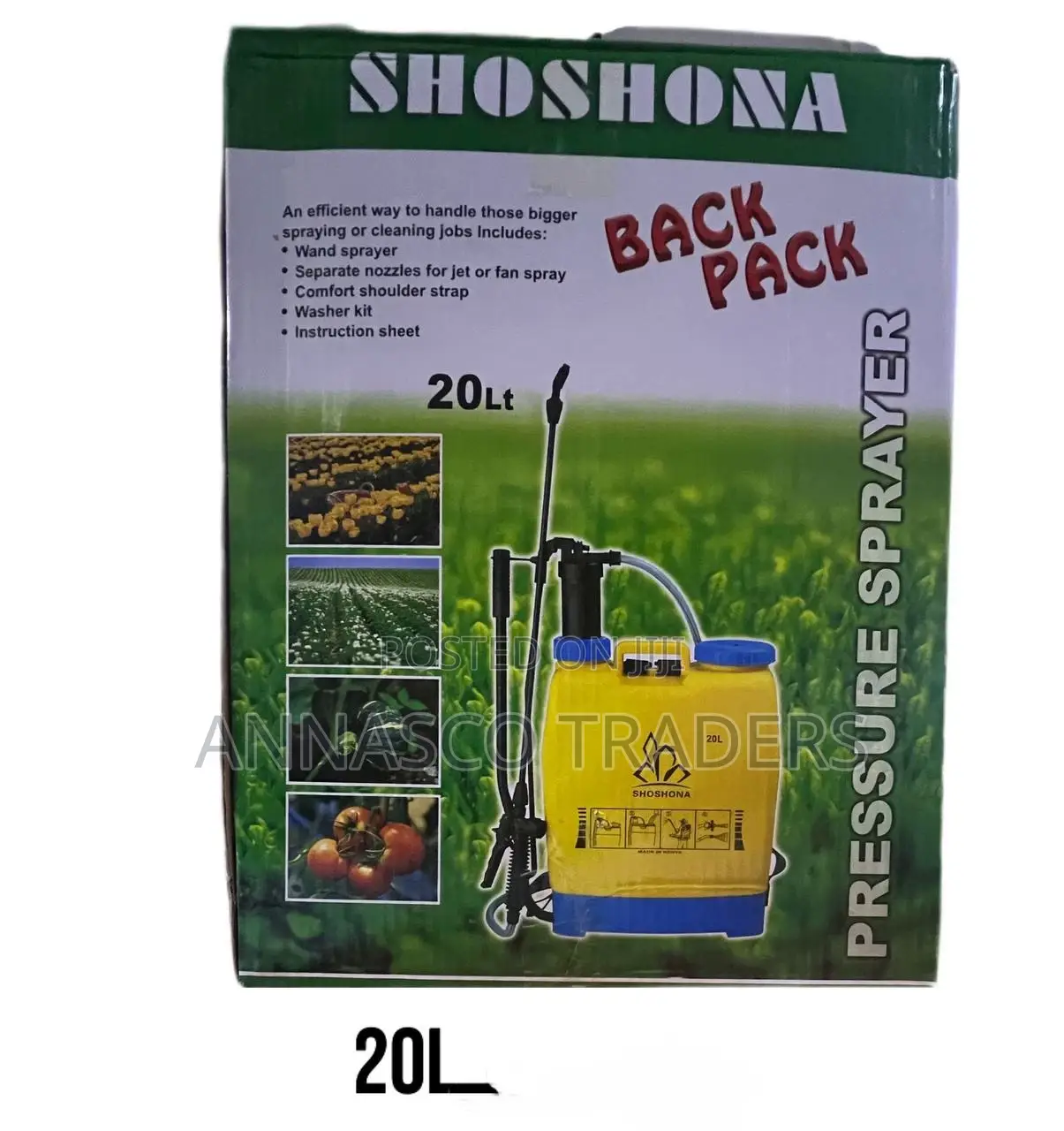 Knapsack Pressure Sprayer 20L