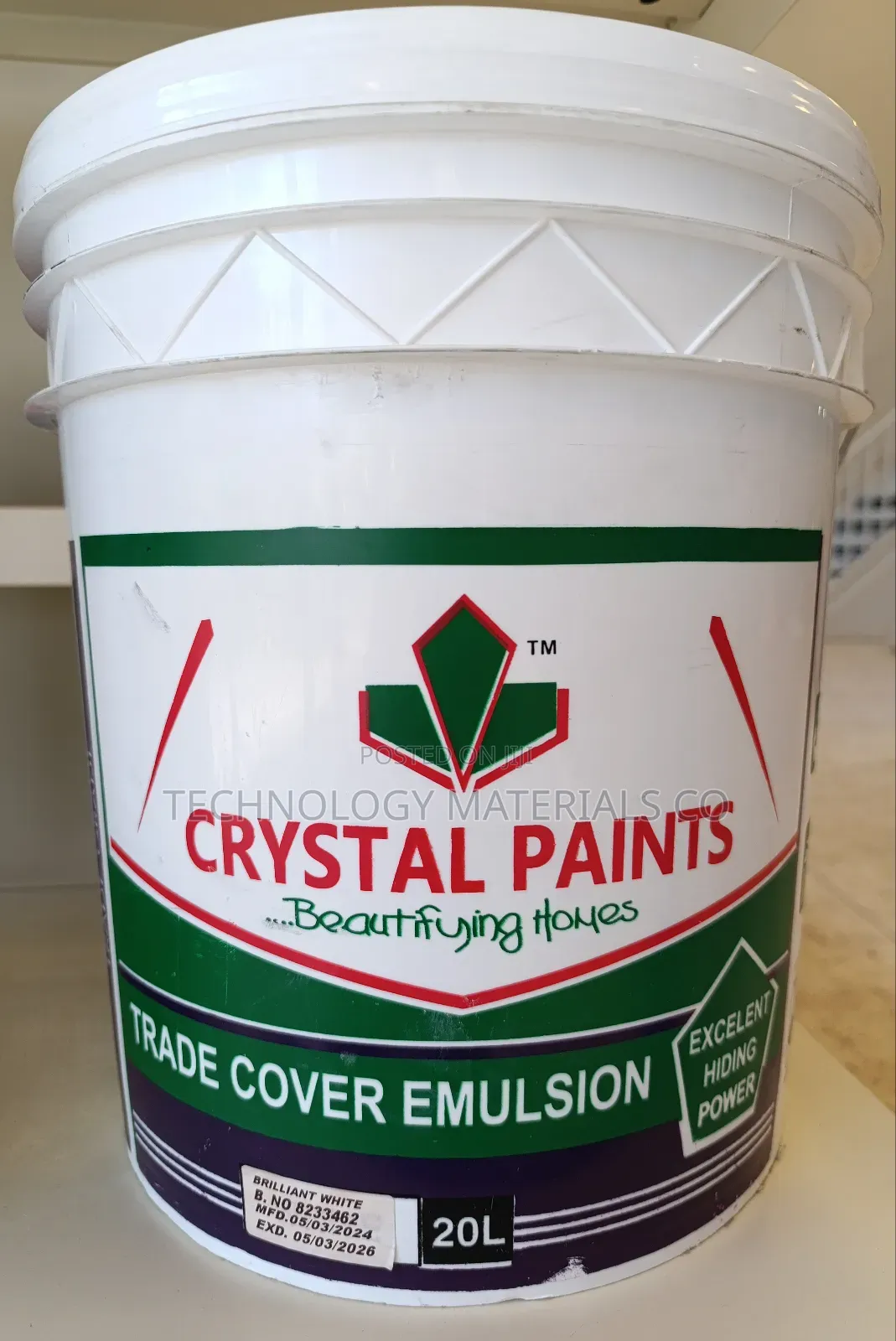 Crystal Paints Brilliant White Undercoat (20L)