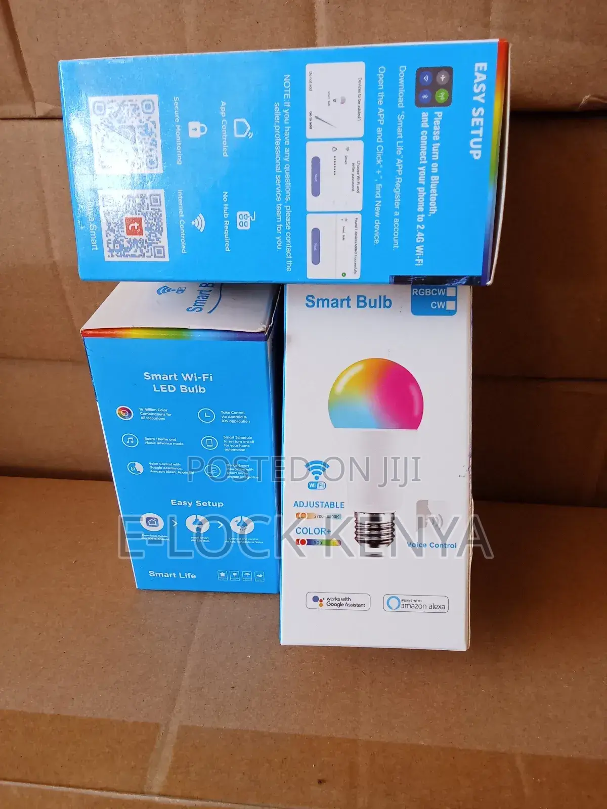 Smart Bulb With Present Lighting Modes
