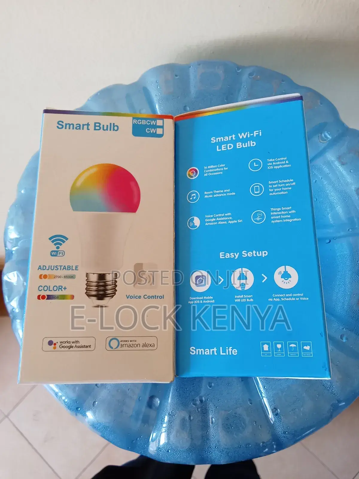RGB Wifi Bulb With Tuya Control