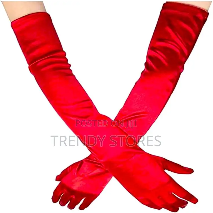 Red Opera Gloves