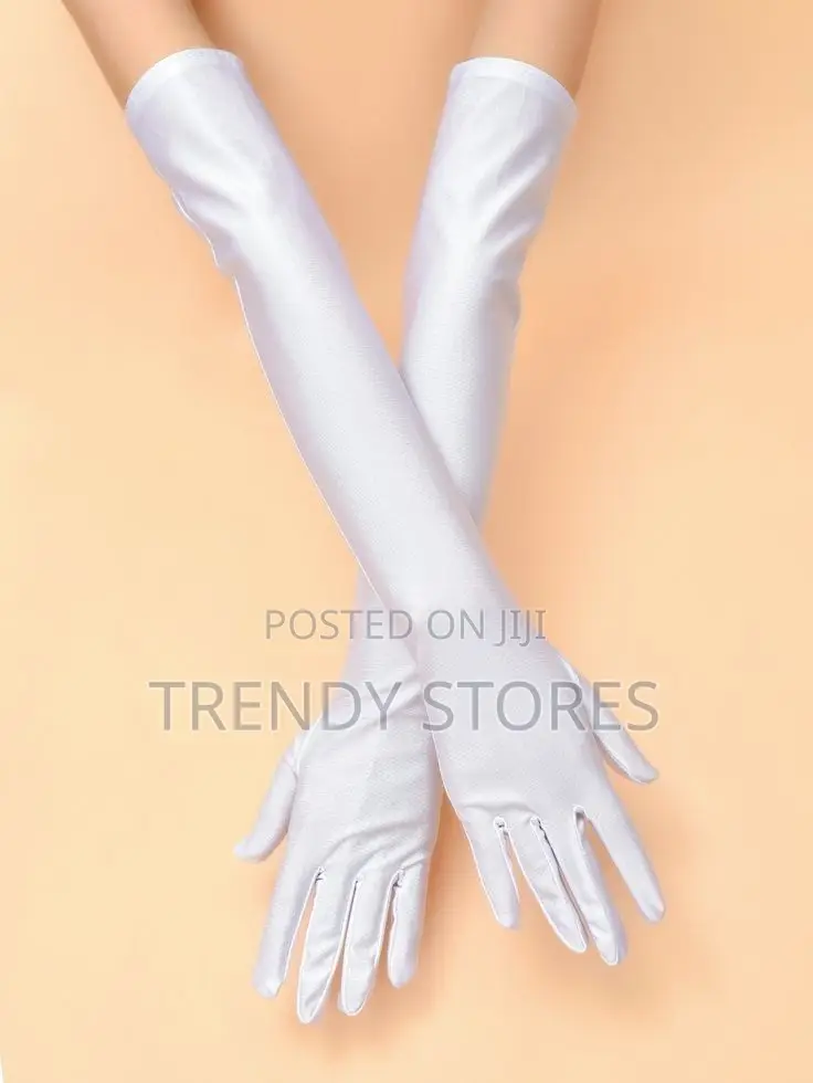 White Opera Gloves