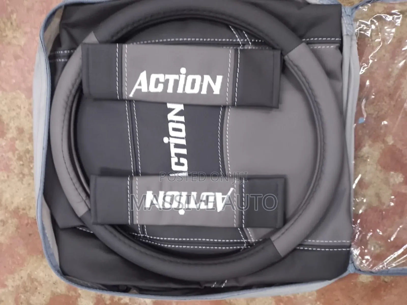 Buy Gray Black Action Car Seats Covers/ Seats Covers