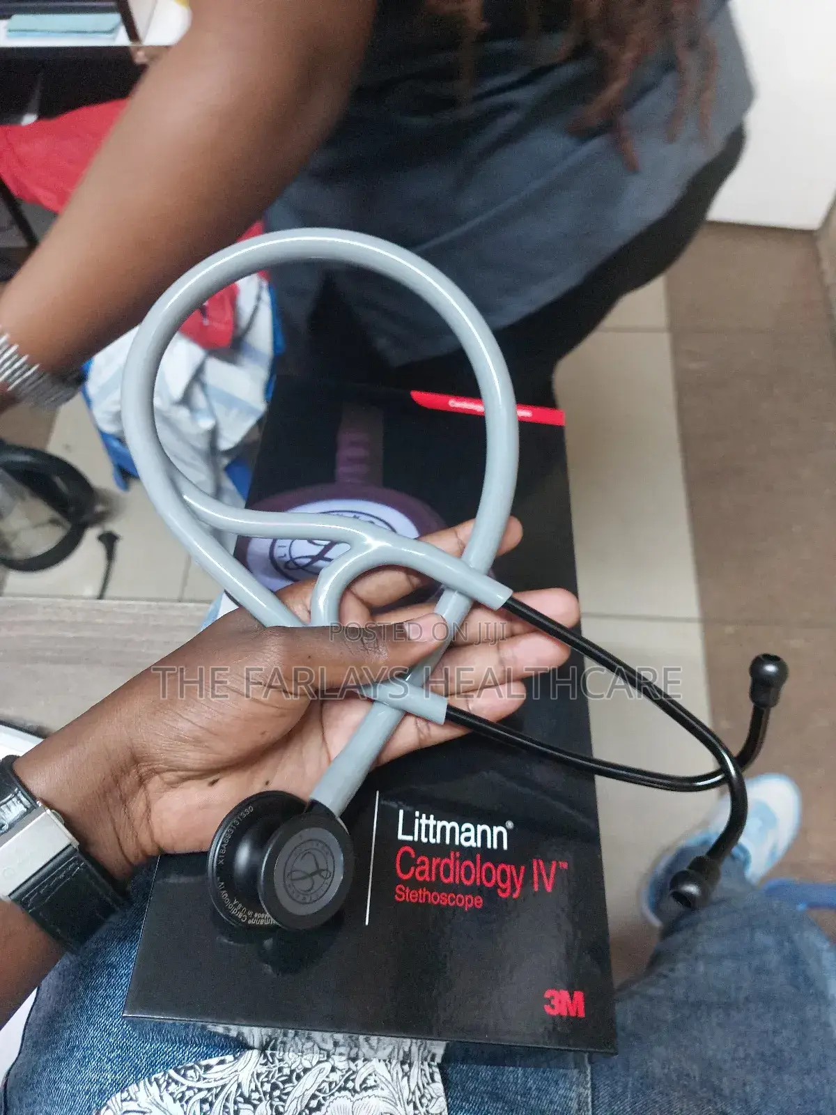 Littmann Classic IV Stethoscope || Cardiology . BLACK FINISH
