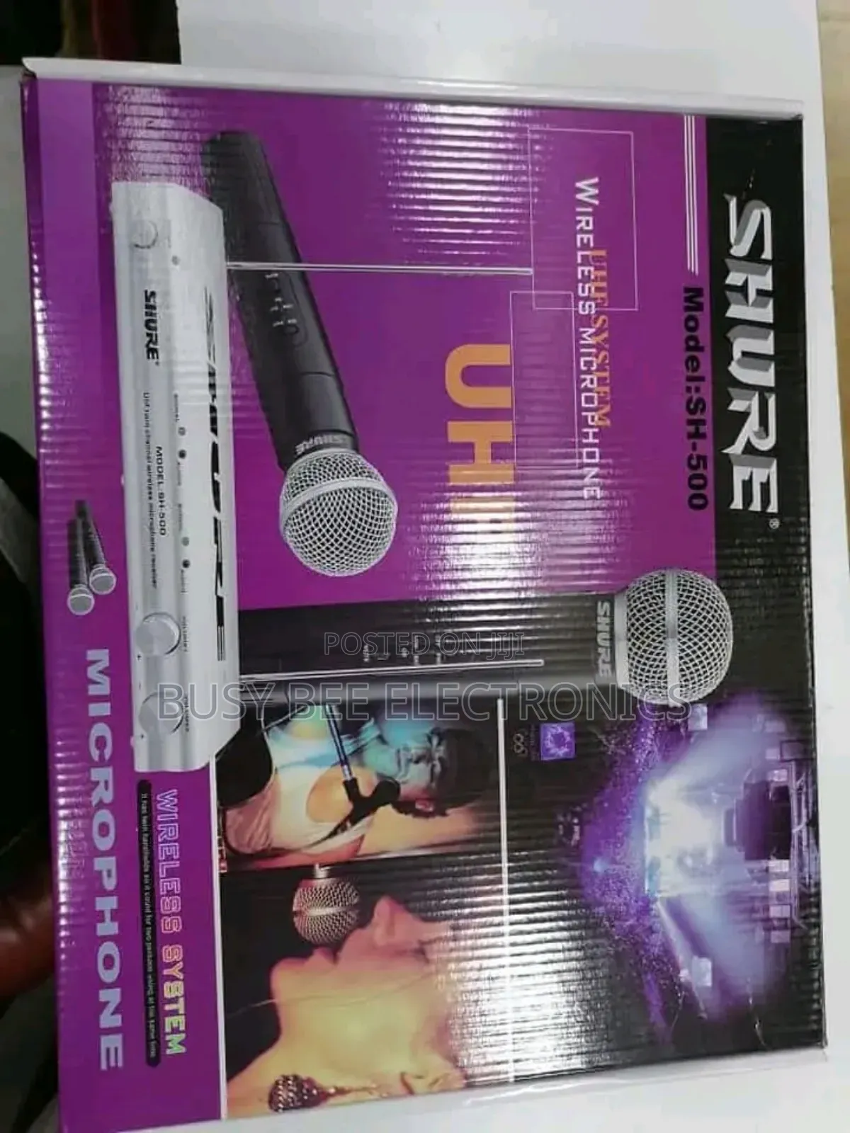 Model Sh 500 Wireless Microphone