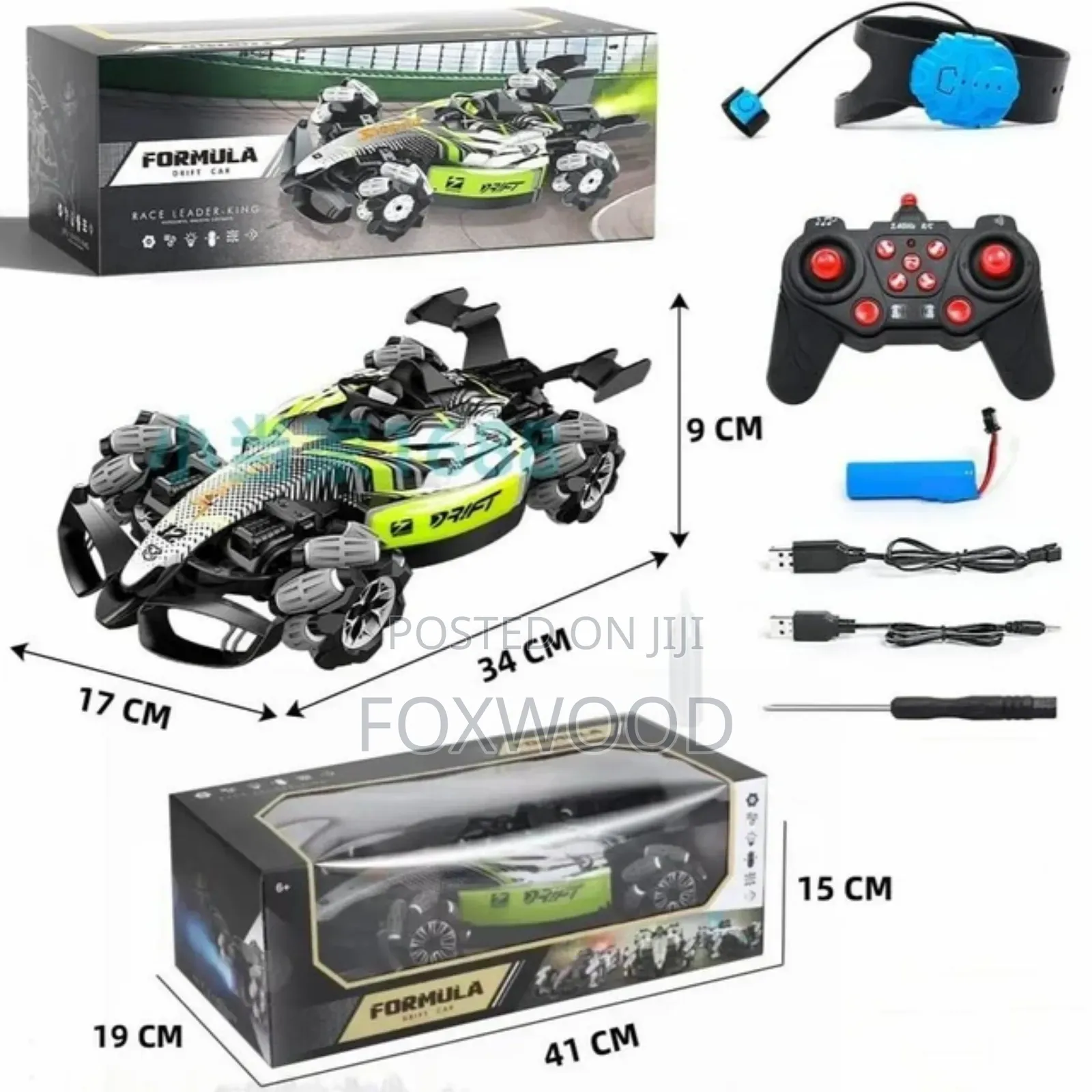Ferrari Drift Car Remote Controlled And Hand Gesture Sensor