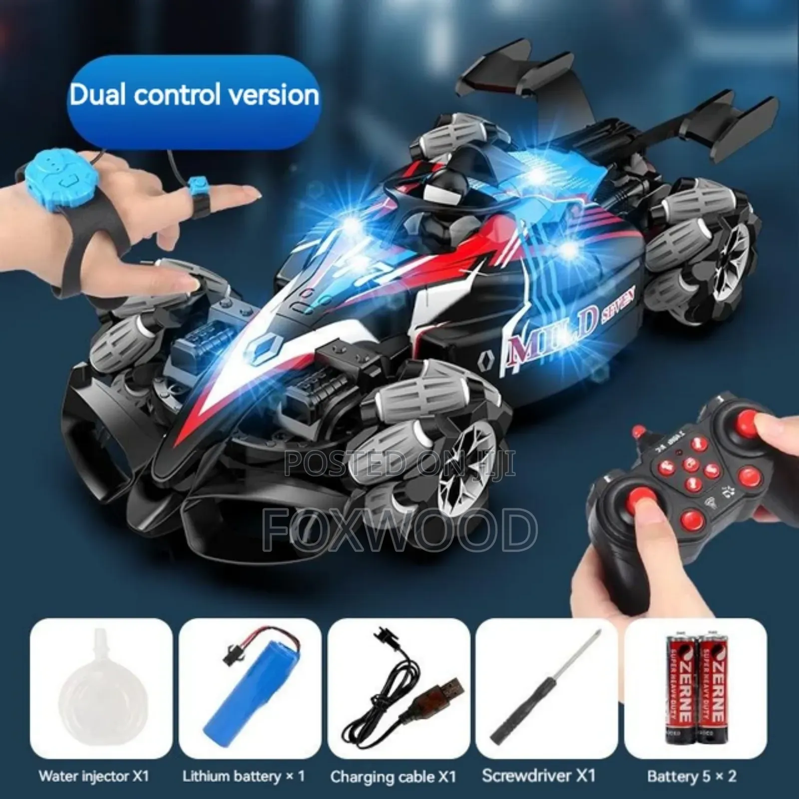 Ferrari Drift Car Remote Controlled And Hand Gesture Sensor