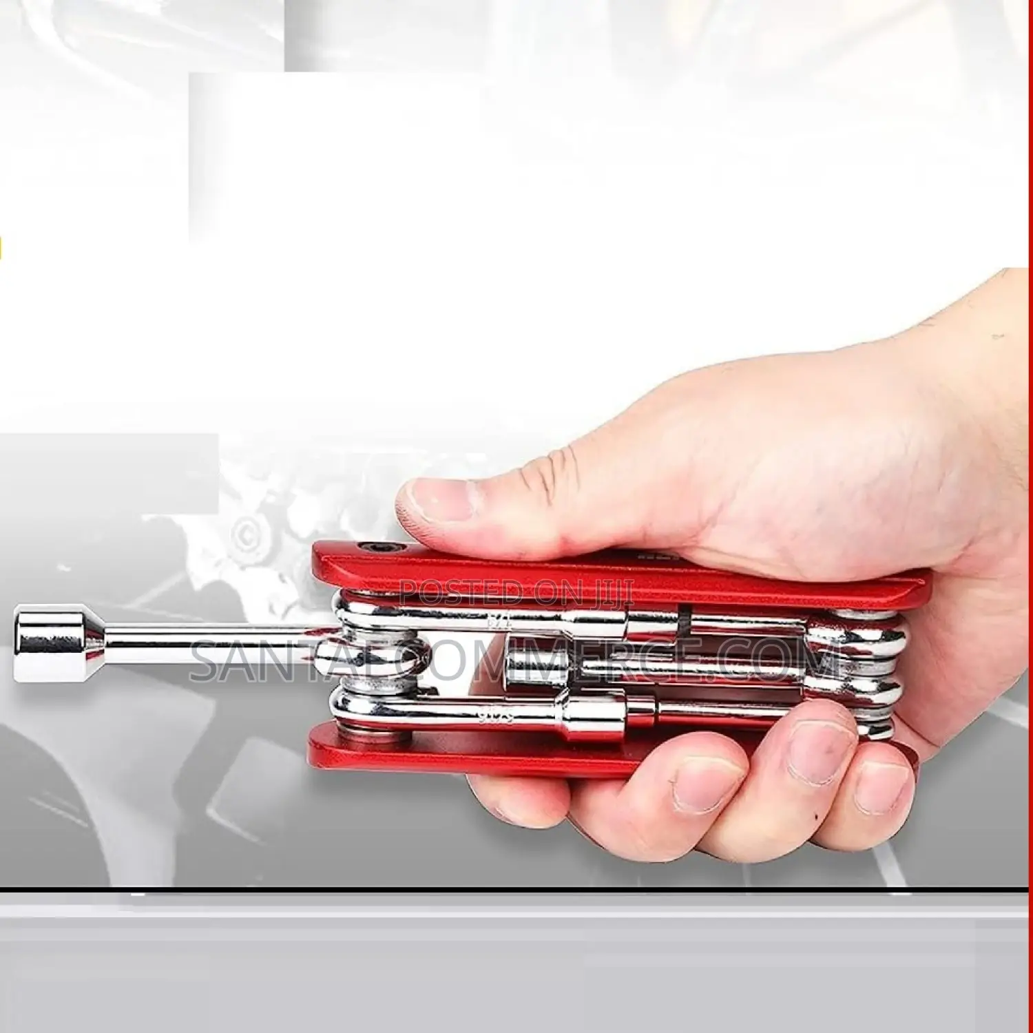 6 PCS Folding Nut Driver