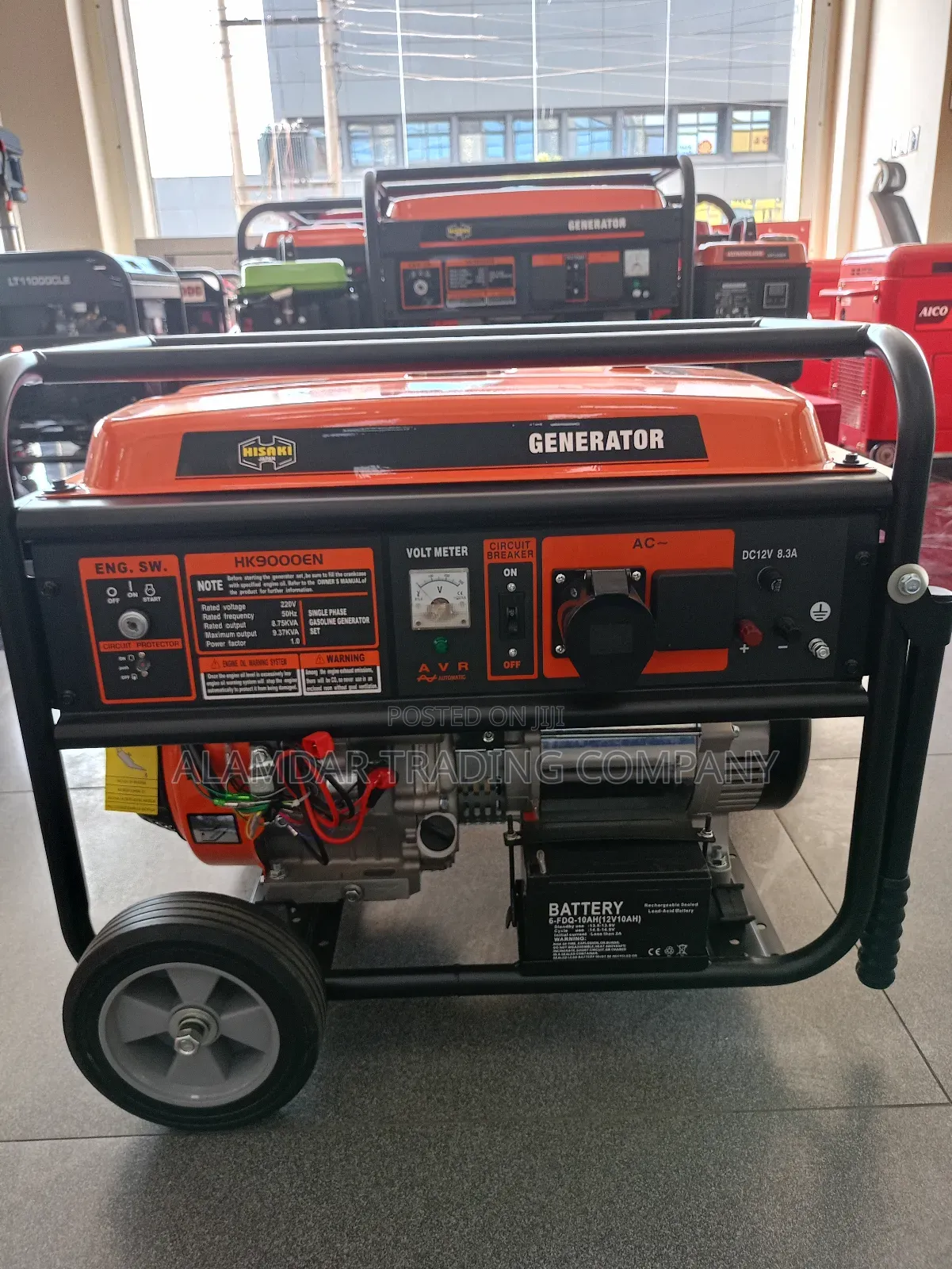 Hisaki 9kva Three Phase Generator