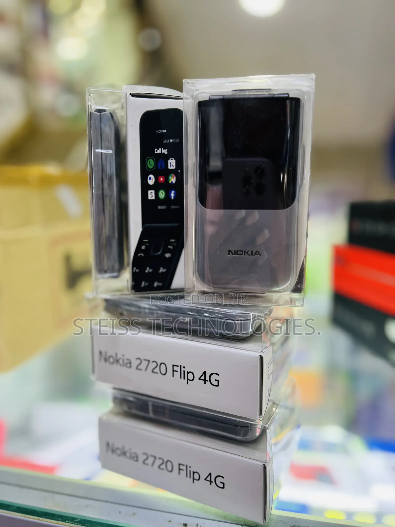 New Nokia 2720 Flip 512 GB Gray