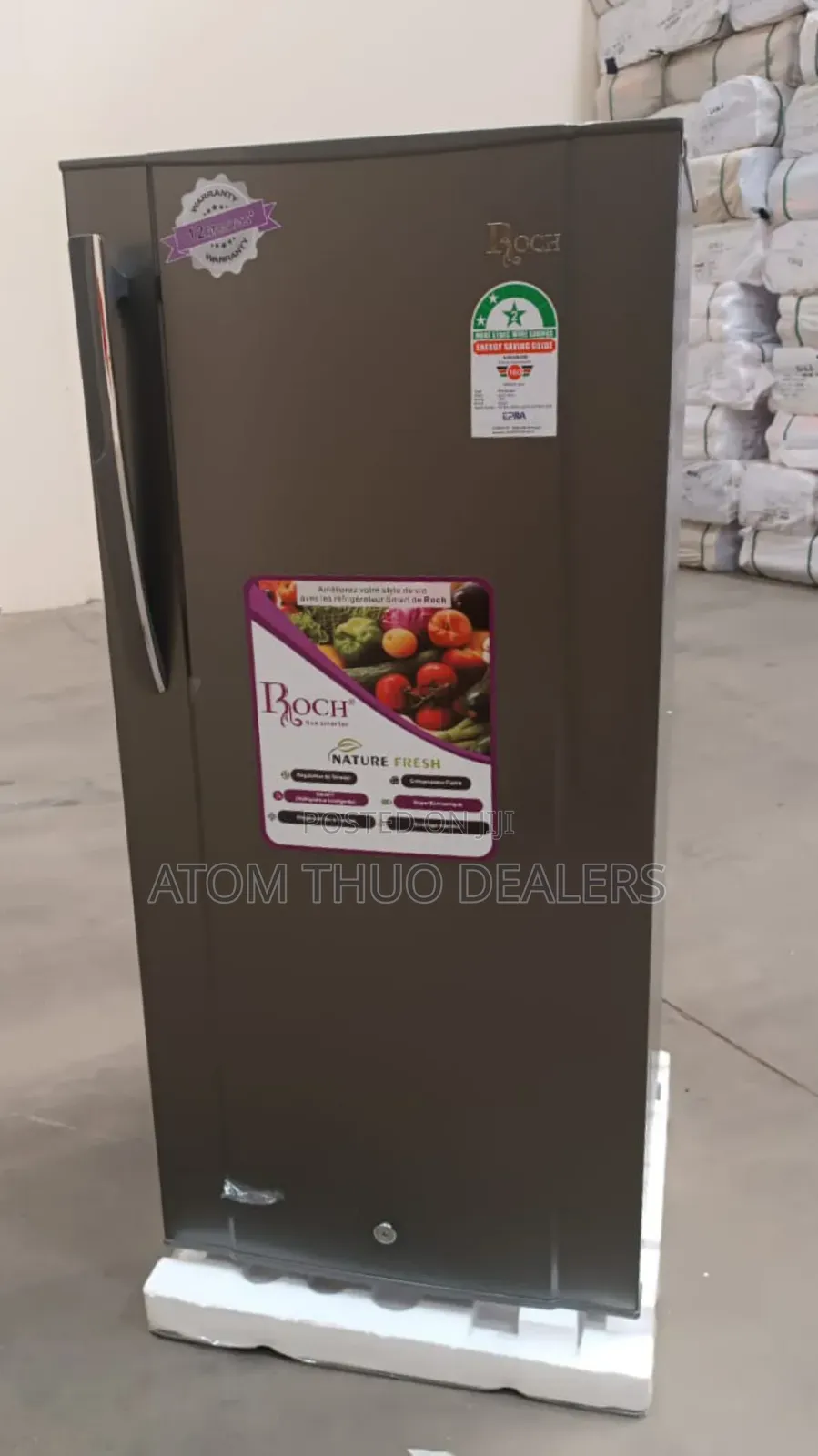 150 Litres Roch 190 Si Single Door Refrigerator