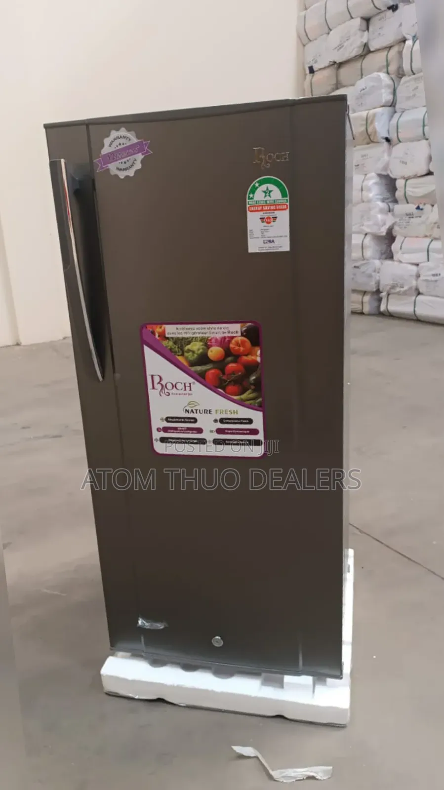 150 Litres Roch 190 Si Single Door Refrigerator.