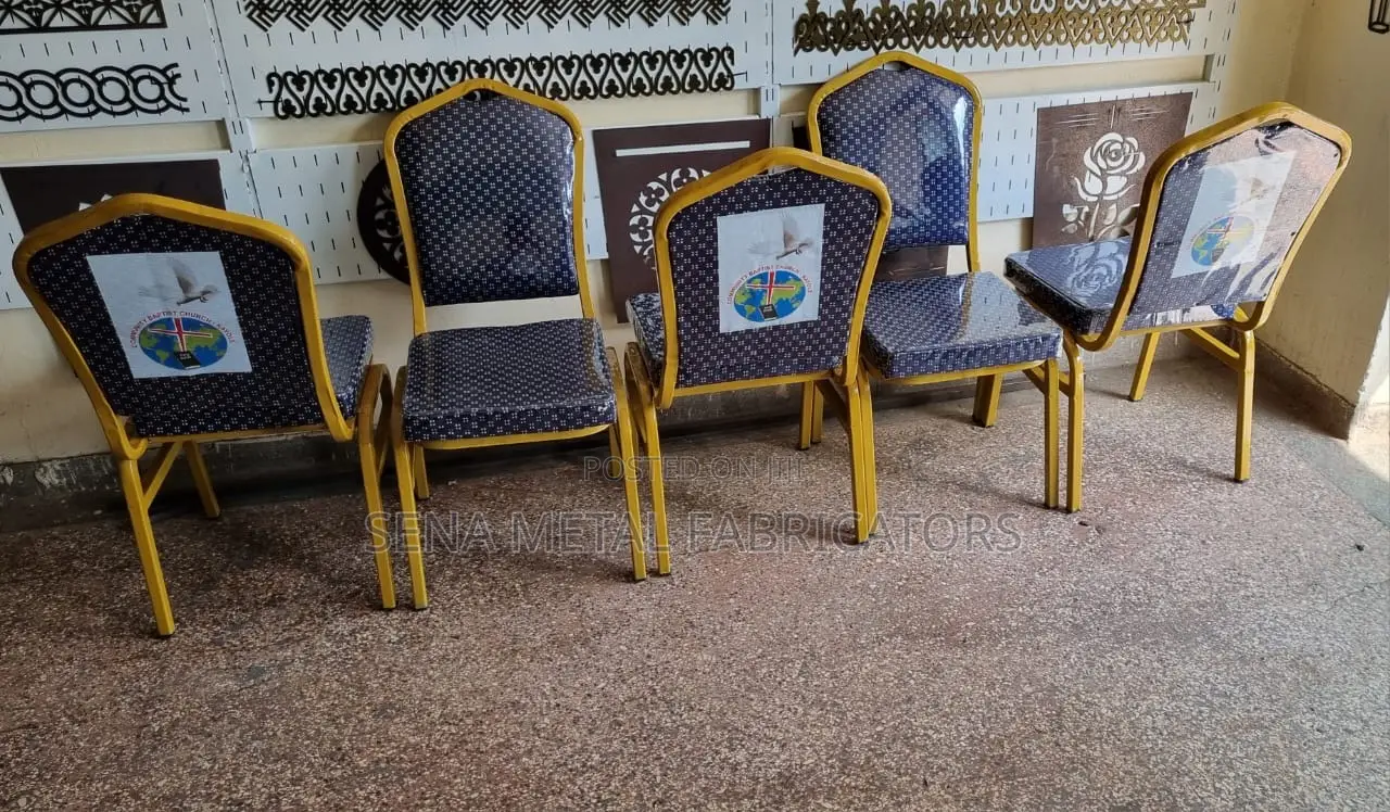 Church Conference Chairs With Heavy Metal Frame