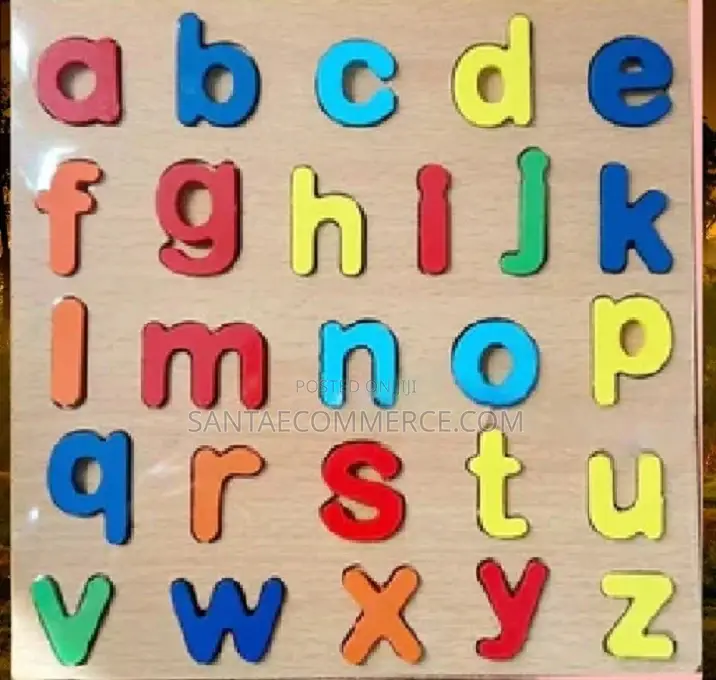 Kids Alphabet Wooden Learning Board