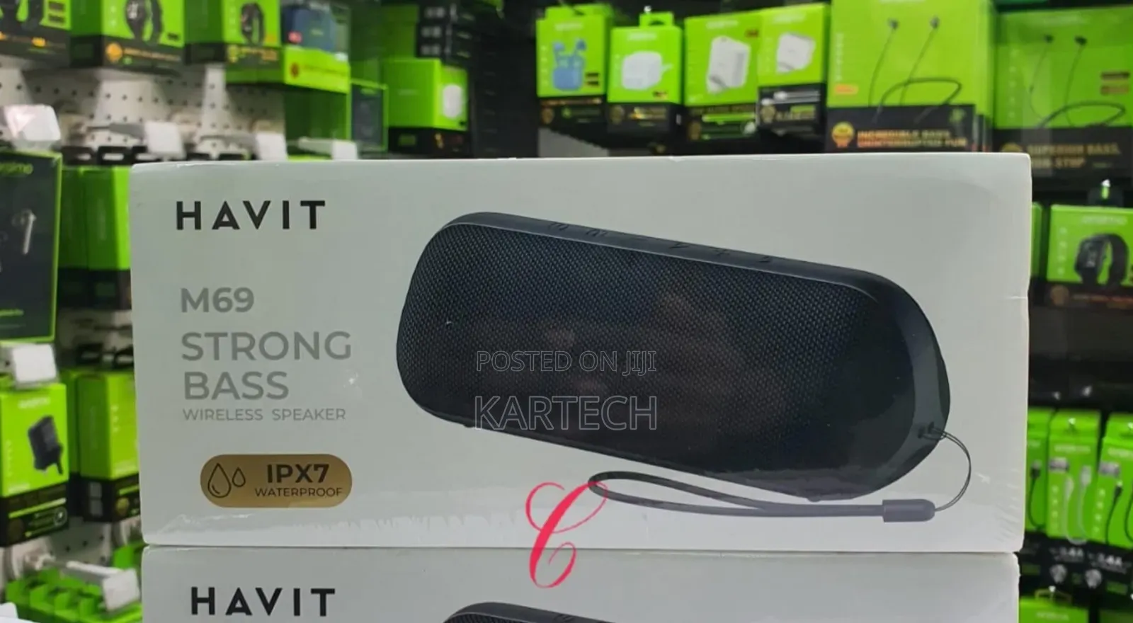 Havit M69 IPX7 Waterproof Strong Bass Wireless Speaker