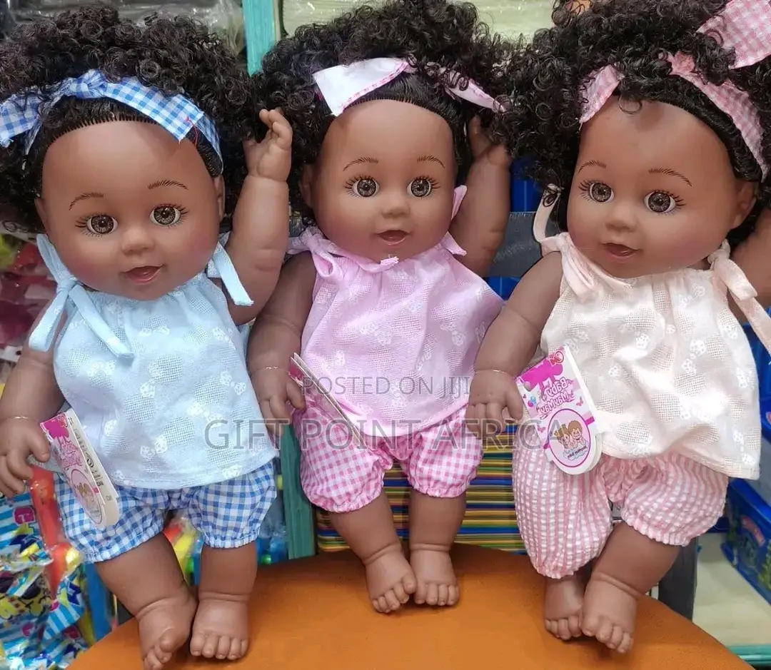 Kids African Dolls With Music and Clothes