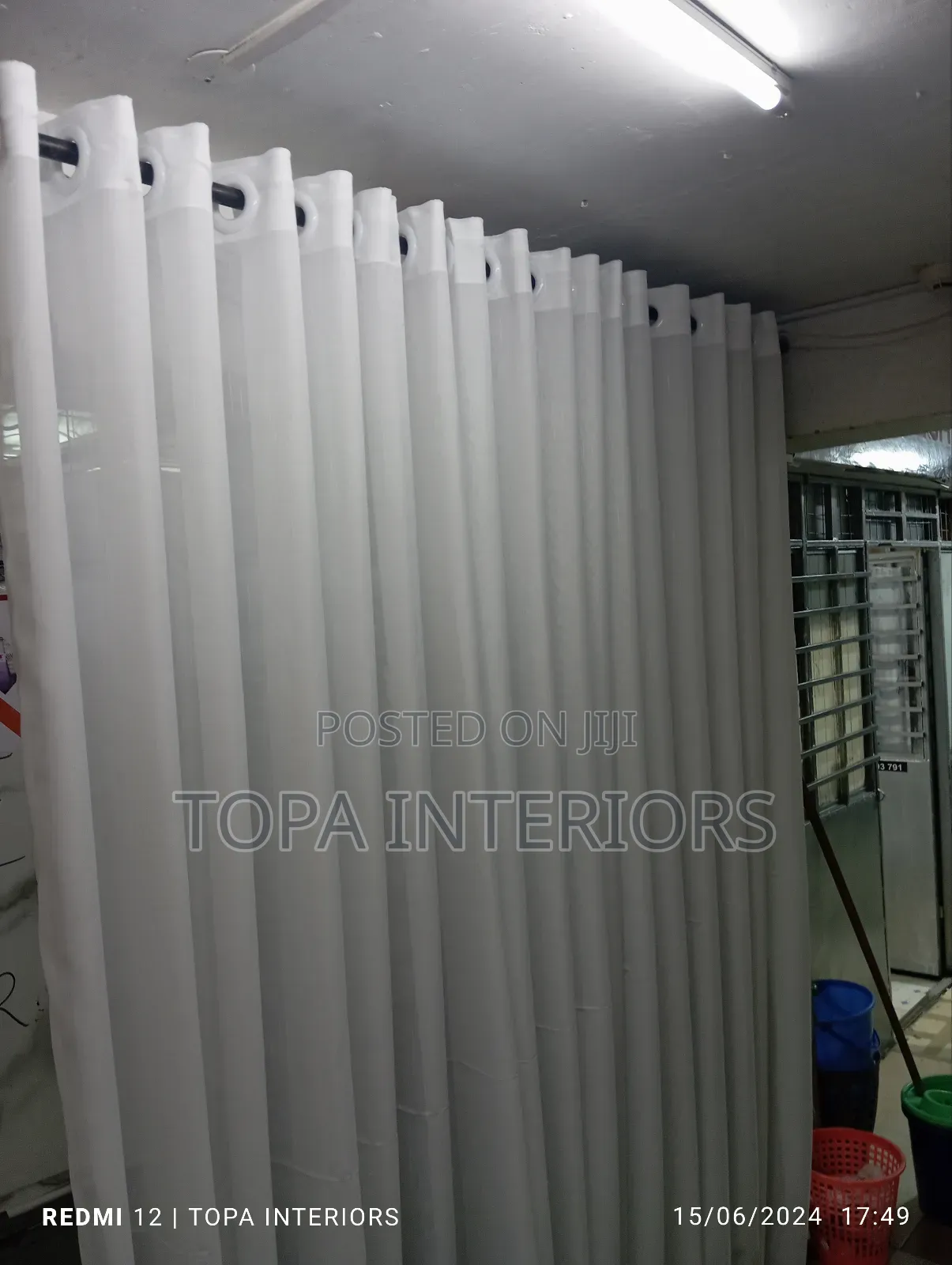 Pearl White Sheer Curtains With Folds for Modern Windows