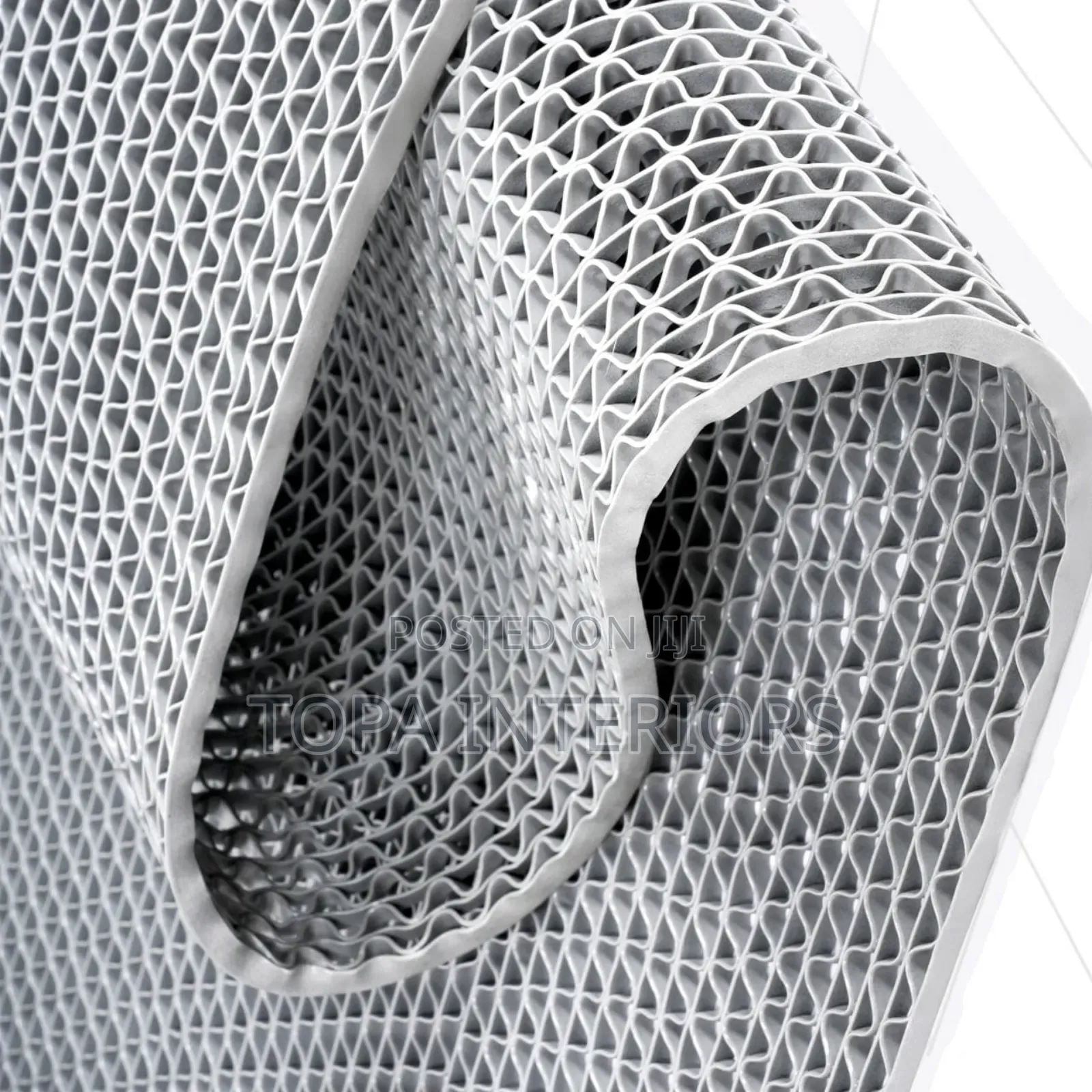Grey PVC Antislip Mats Perforated PVC Antislip Mats Rugs