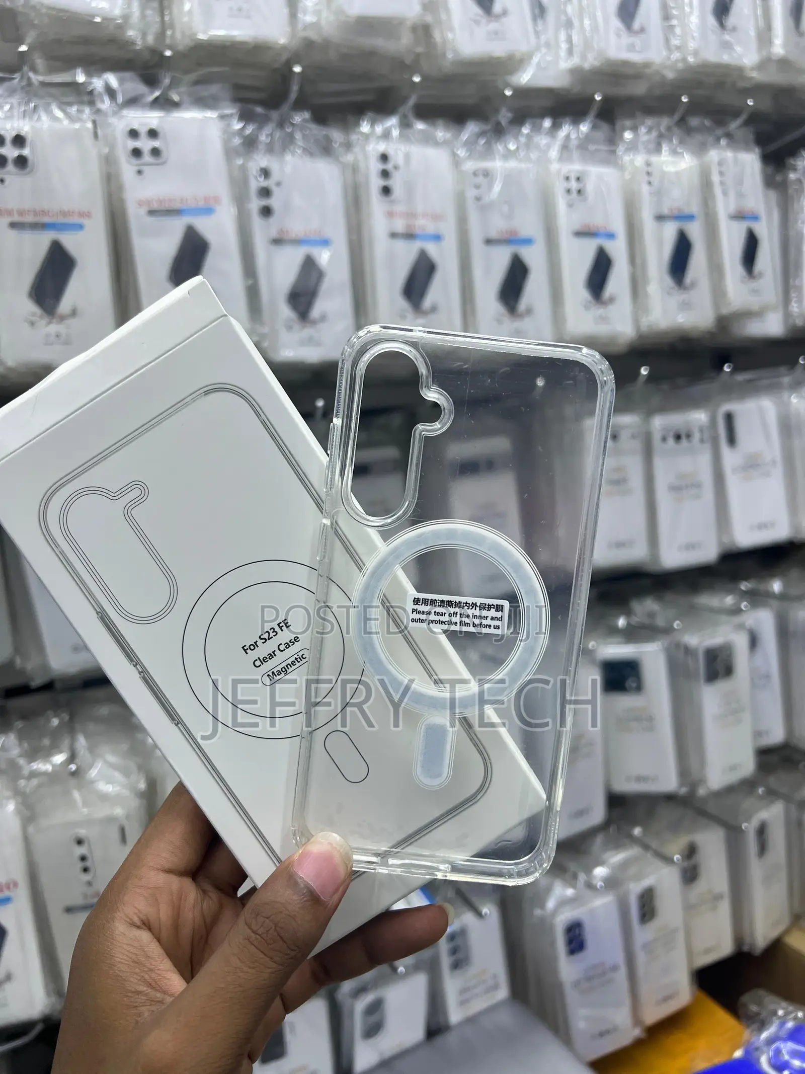 Case With Magsafe Magnetic Ring for Samsung Galaxy S23 FE