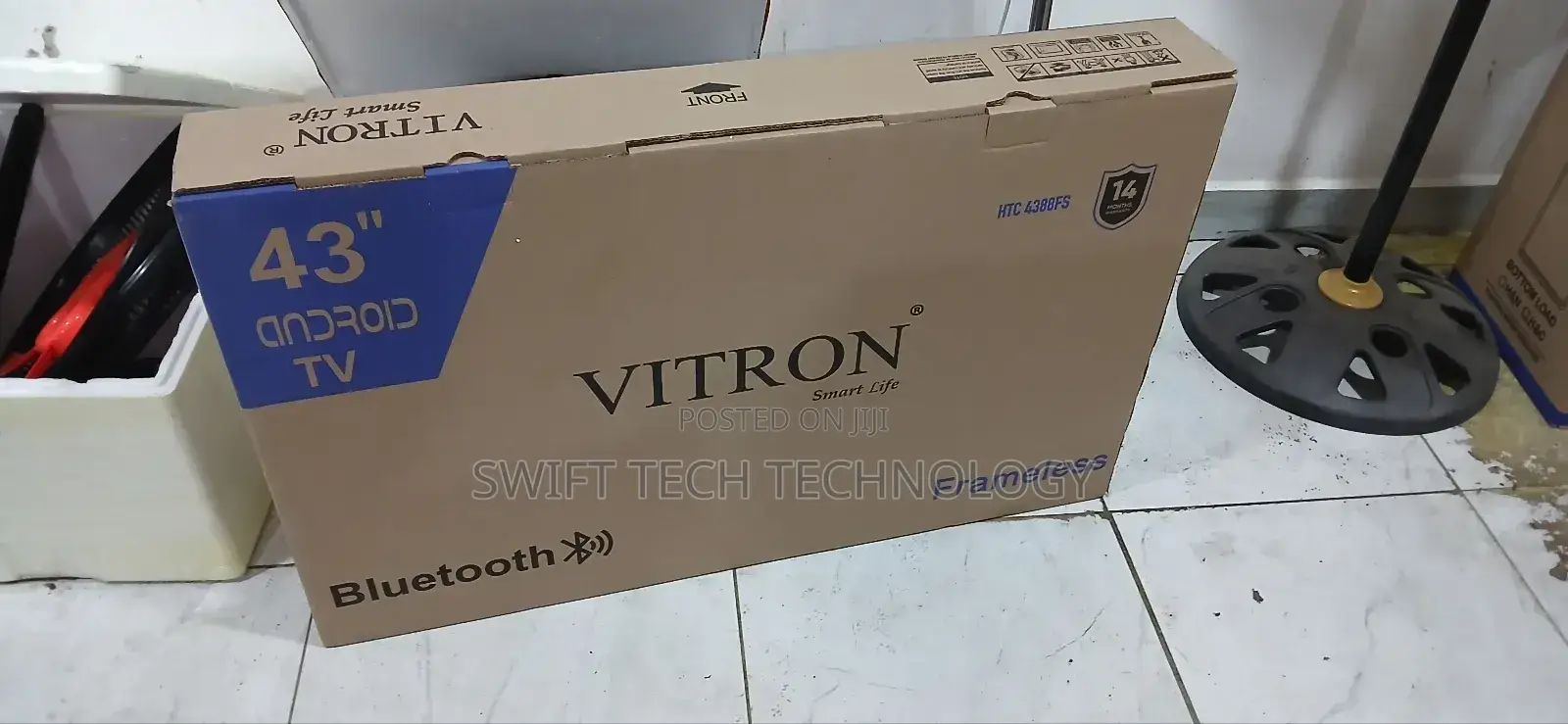 Vitron 43 Inches ,Vitron 43 Tv/ Bluetooth Connectivity
