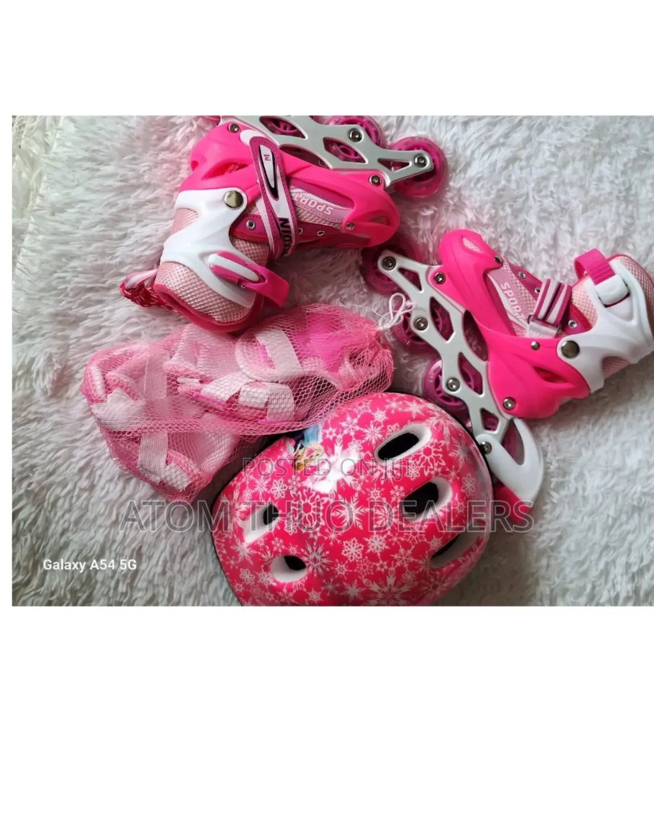 Skate Shoes Complete Set Pink