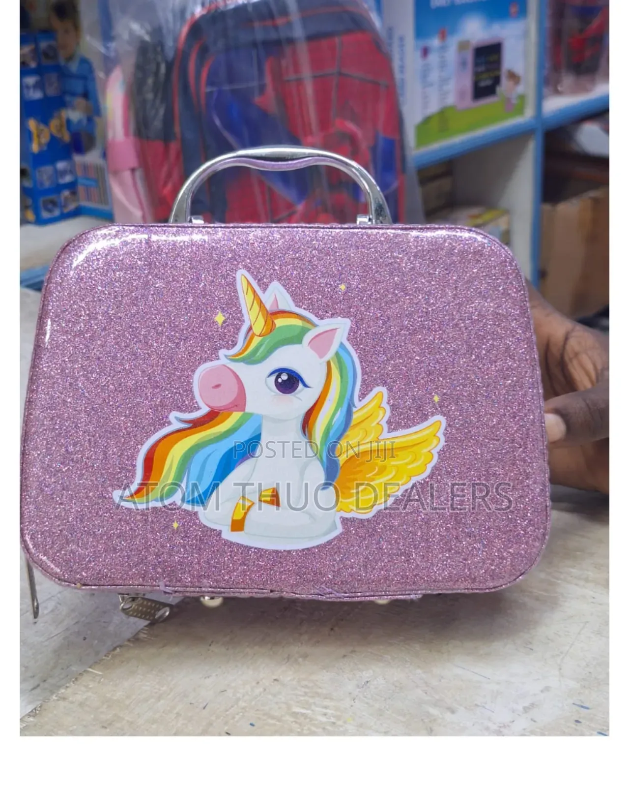 Makeup Bag for Girl Purple