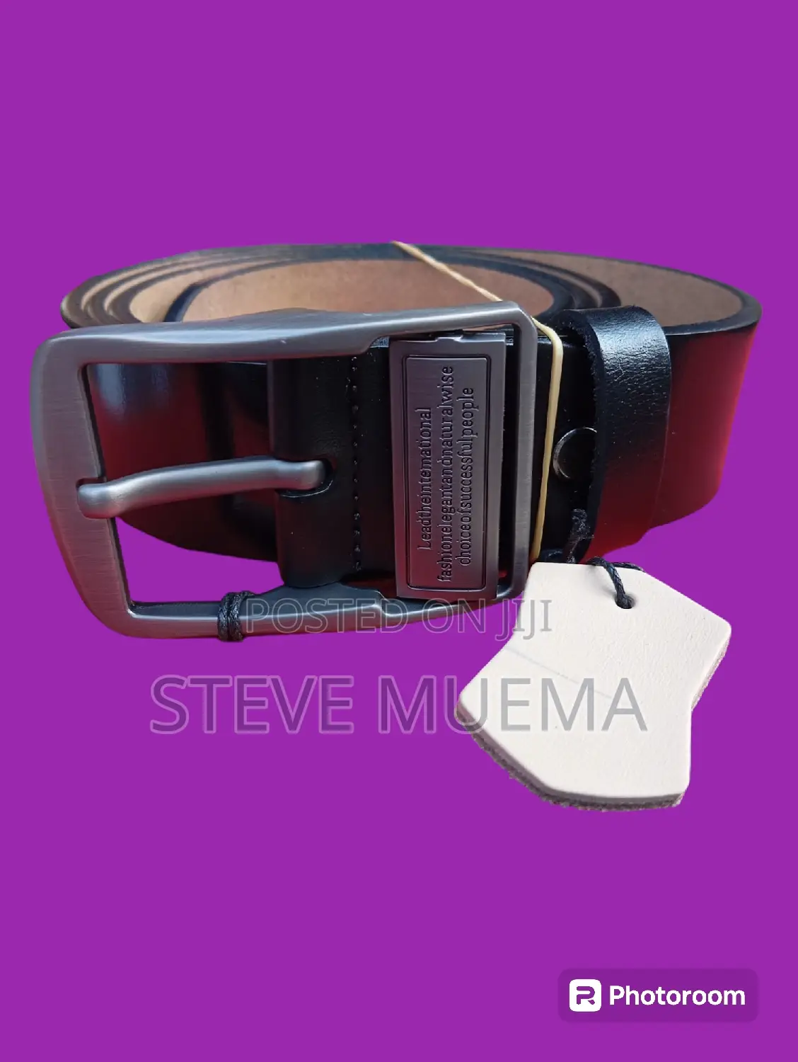 Genuine Leather Belt.