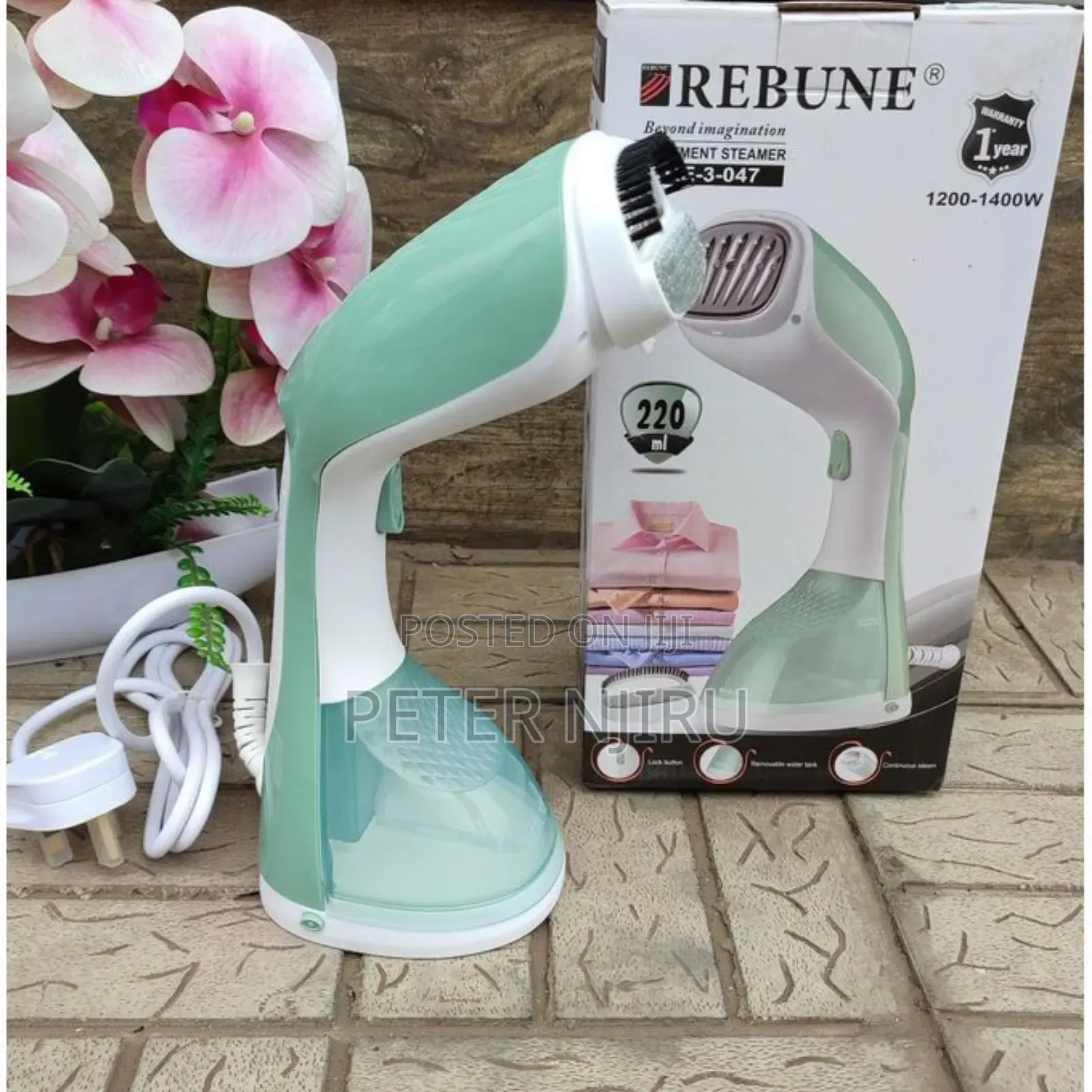 Garment Steamer Available