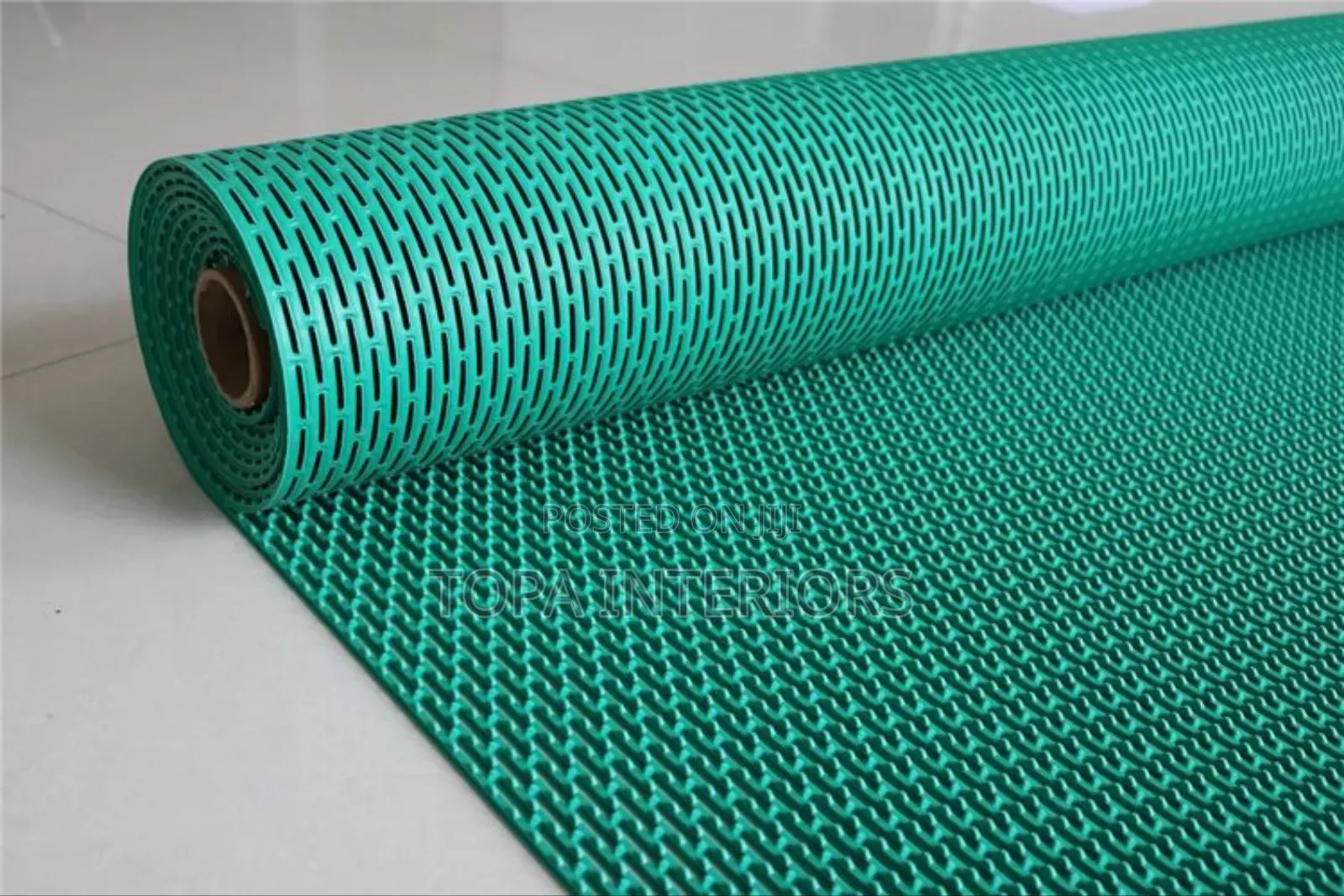 Perforated PVC Antislip Mats Perforated Green PVC Mats