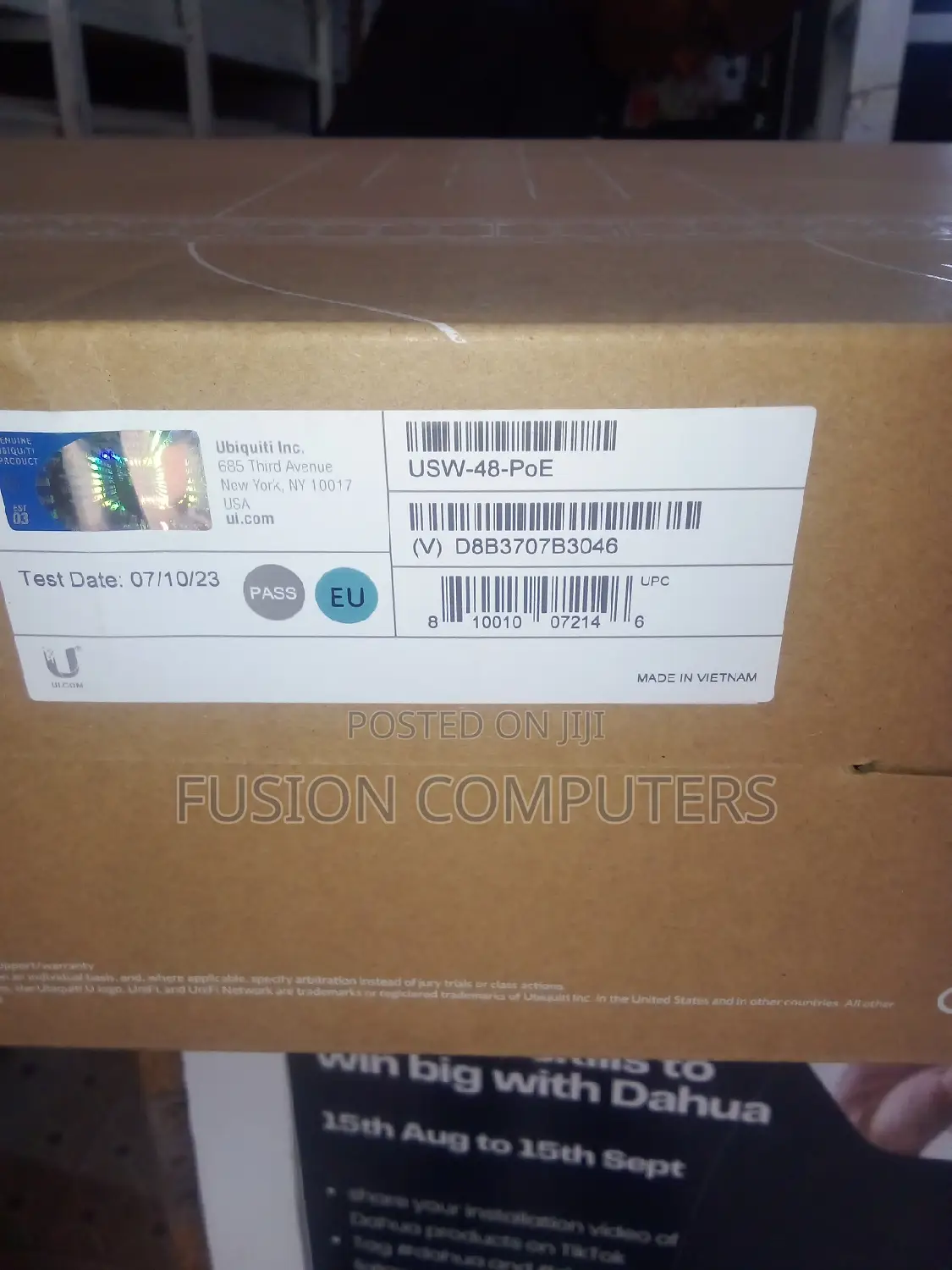 Ubiquiti Unifi 48-Port Poe-Switch, Usw-Pro-48-Poe