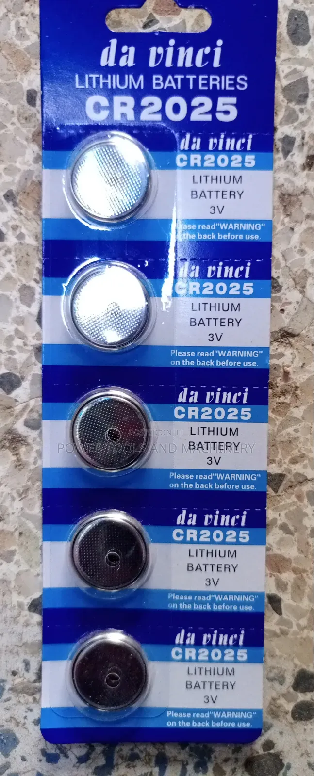 3v Cr2025 Lithium Batteries/ Car Remote Batteries / 5pcs
