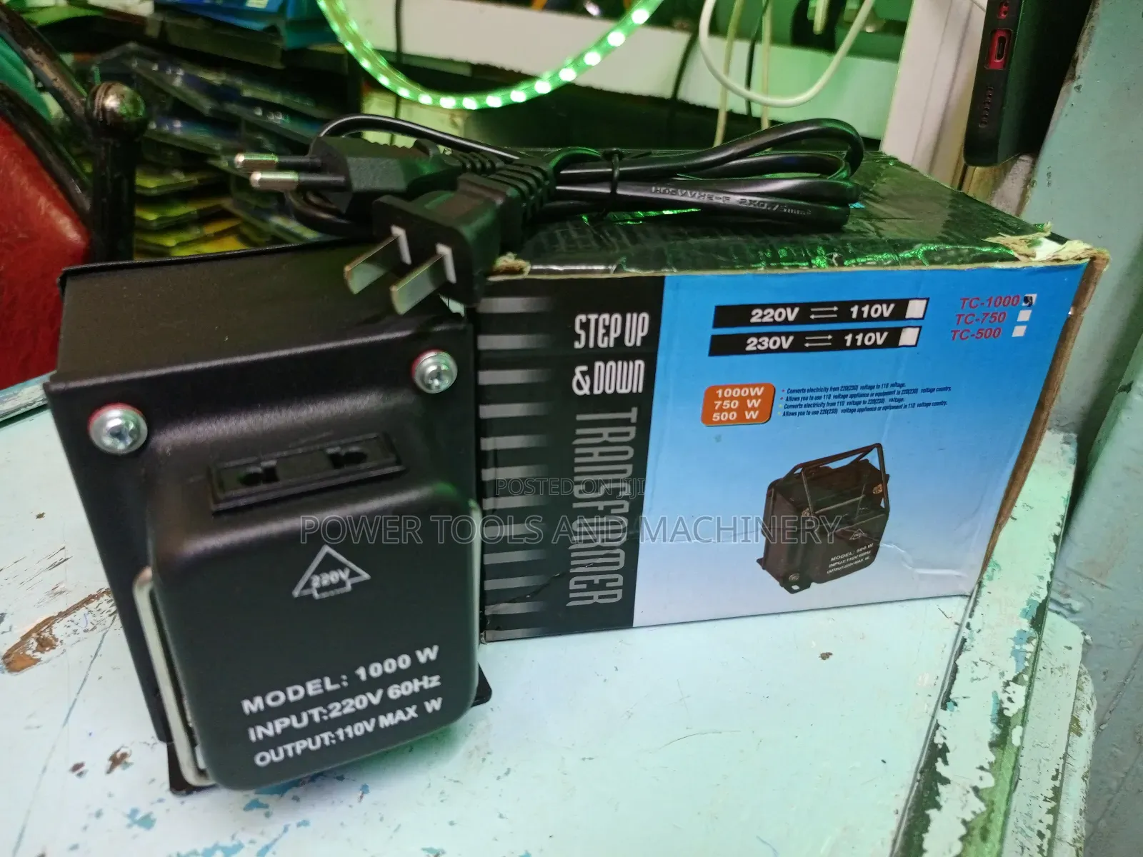 Step Up and Step Down Transformer 1000watts 1.0kva