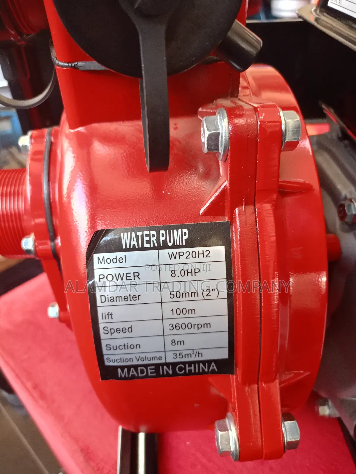2" High Pressure Water Pump