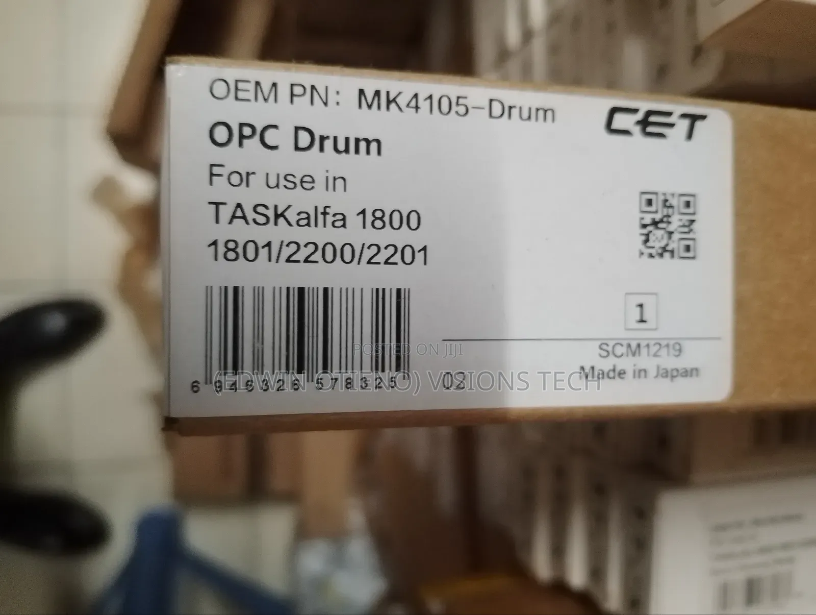 Mk4105 Opc Drum - Kyocera Taskalfa 1800/2200/2201